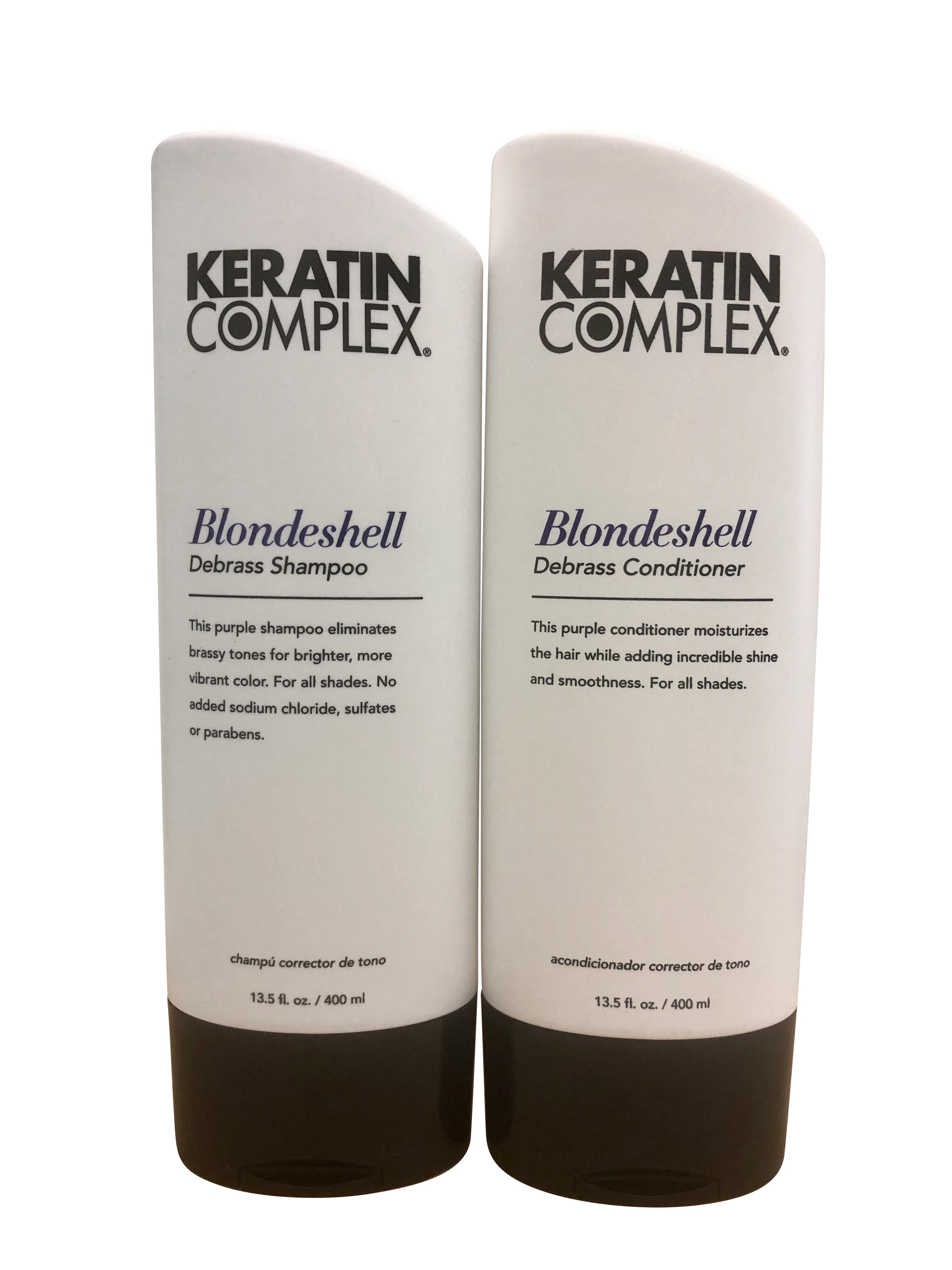 Keratin Complex Blondeshell Shampoo & Conditioner 13.5 OZ Set