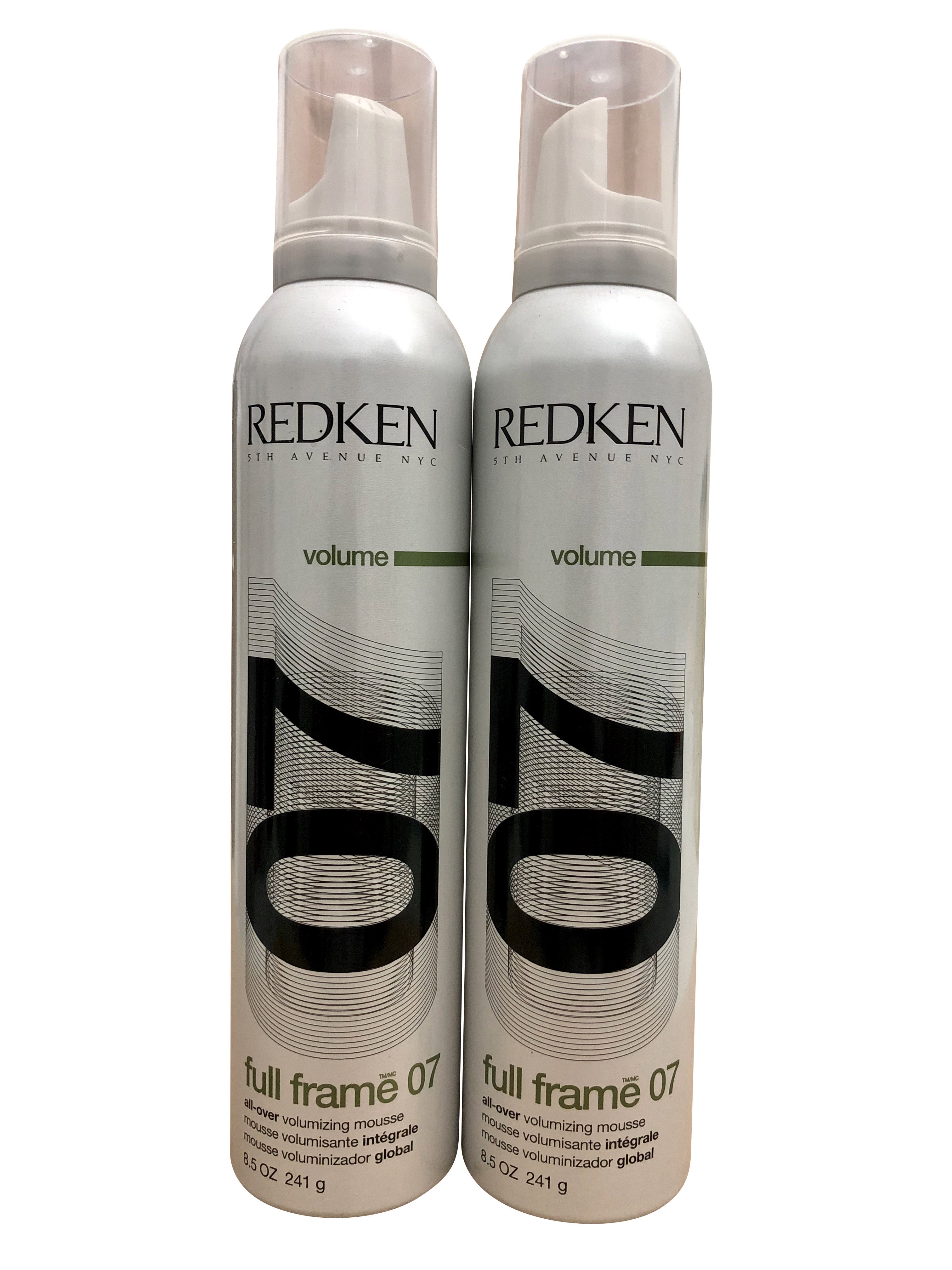 Redken 07 Full Frame All Over Volumizing Mousse DUO 8.5 OZ Each