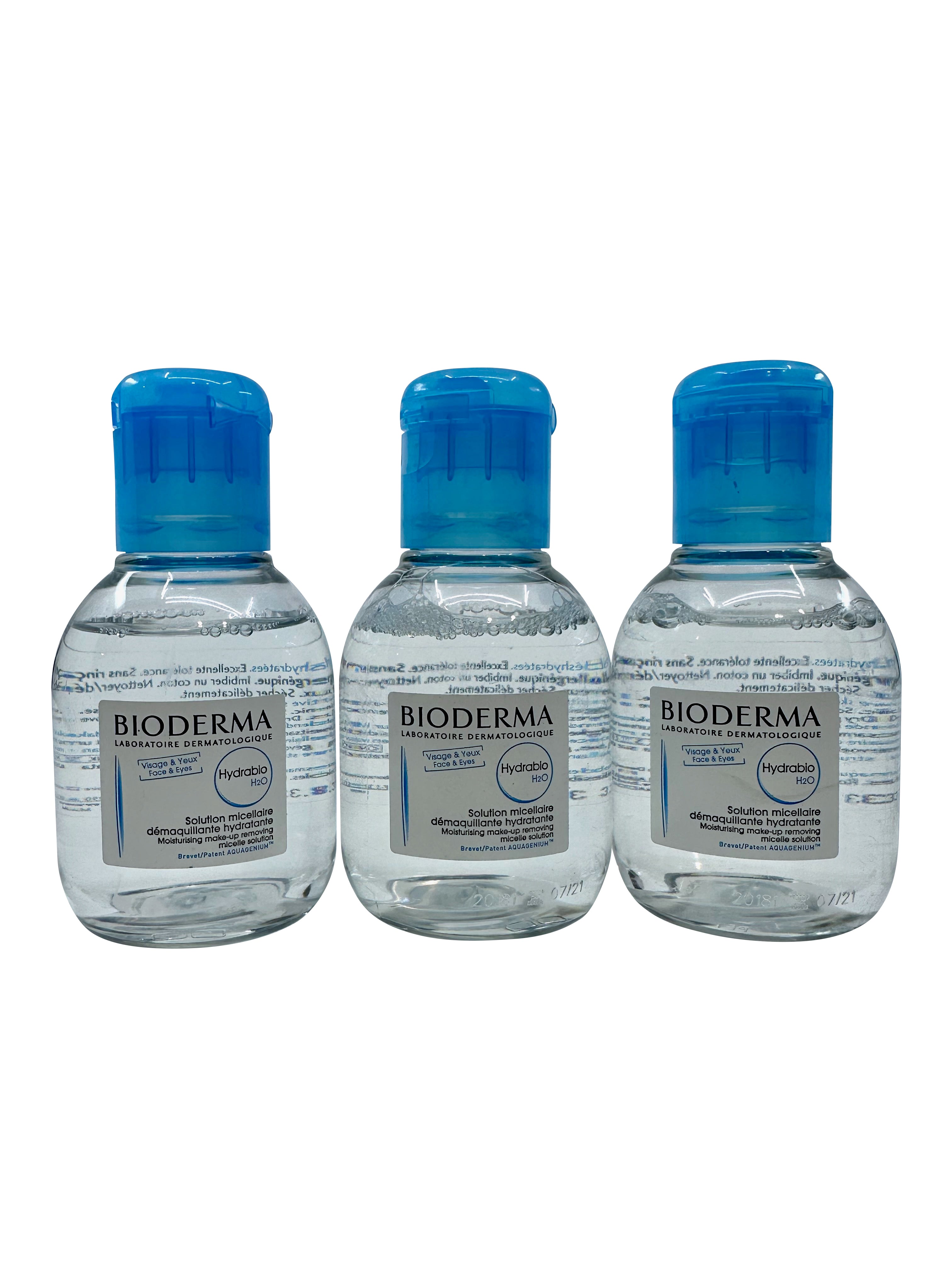 Bioderma Hydrabio H2O Moisturizing Micellar Water 3.33 OZ PACK OF 3