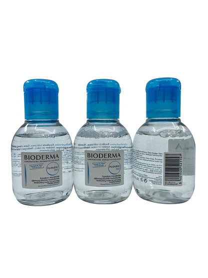 Bioderma Hydrabio H2O Moisturizing Micellar Water 3.33 OZ PACK OF 3