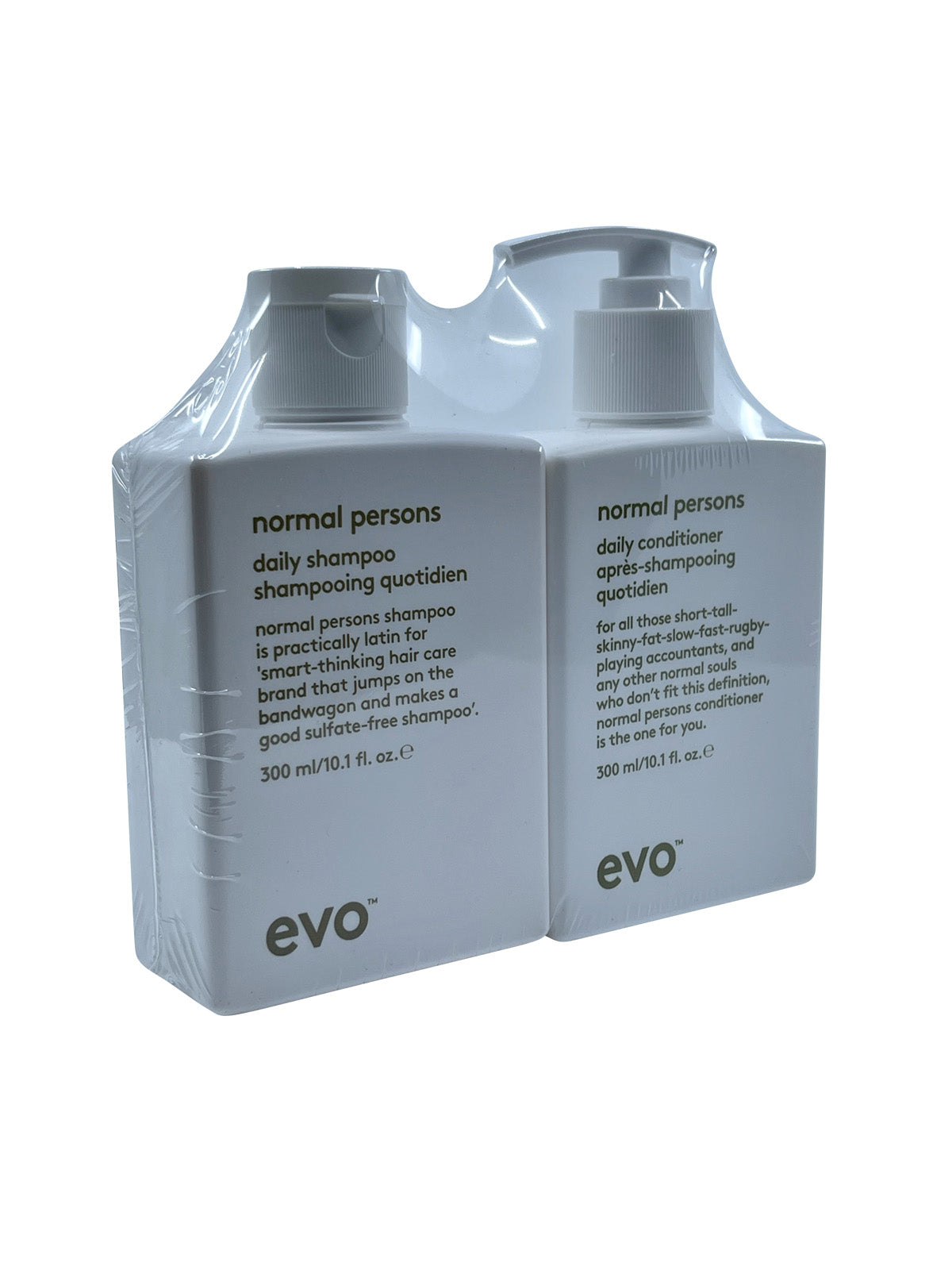 evo Normal Persons Daily Shampoo & Conditioner Set 10.1 OZ Each