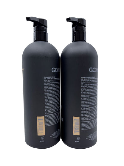 GO247 Real Men Shampoo & Conditioner Set 33.8 OZ Each