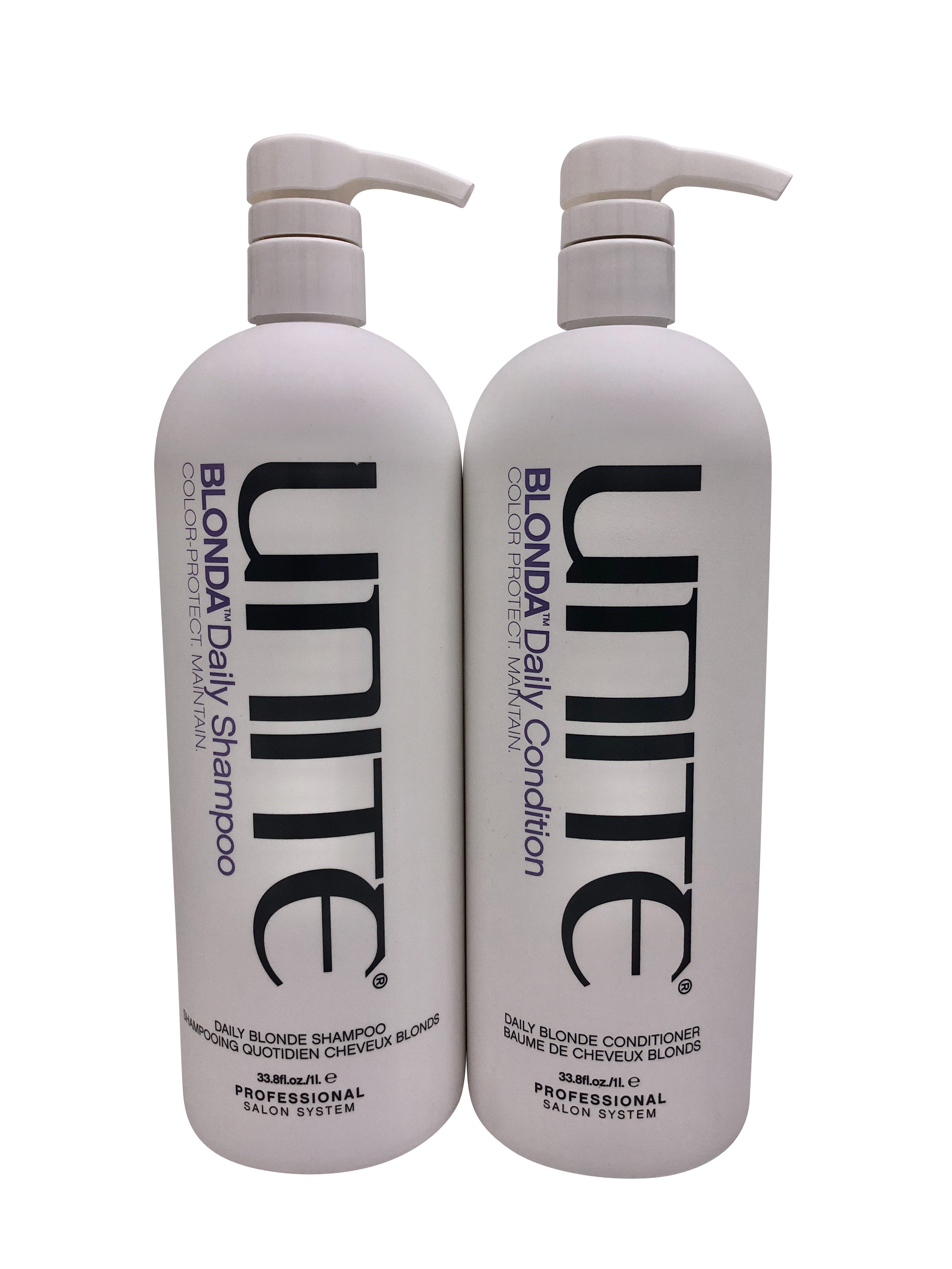 Unite Blonda Daily Shampoo & Blonda Daily Conditioner Set 33.8 OZ Each