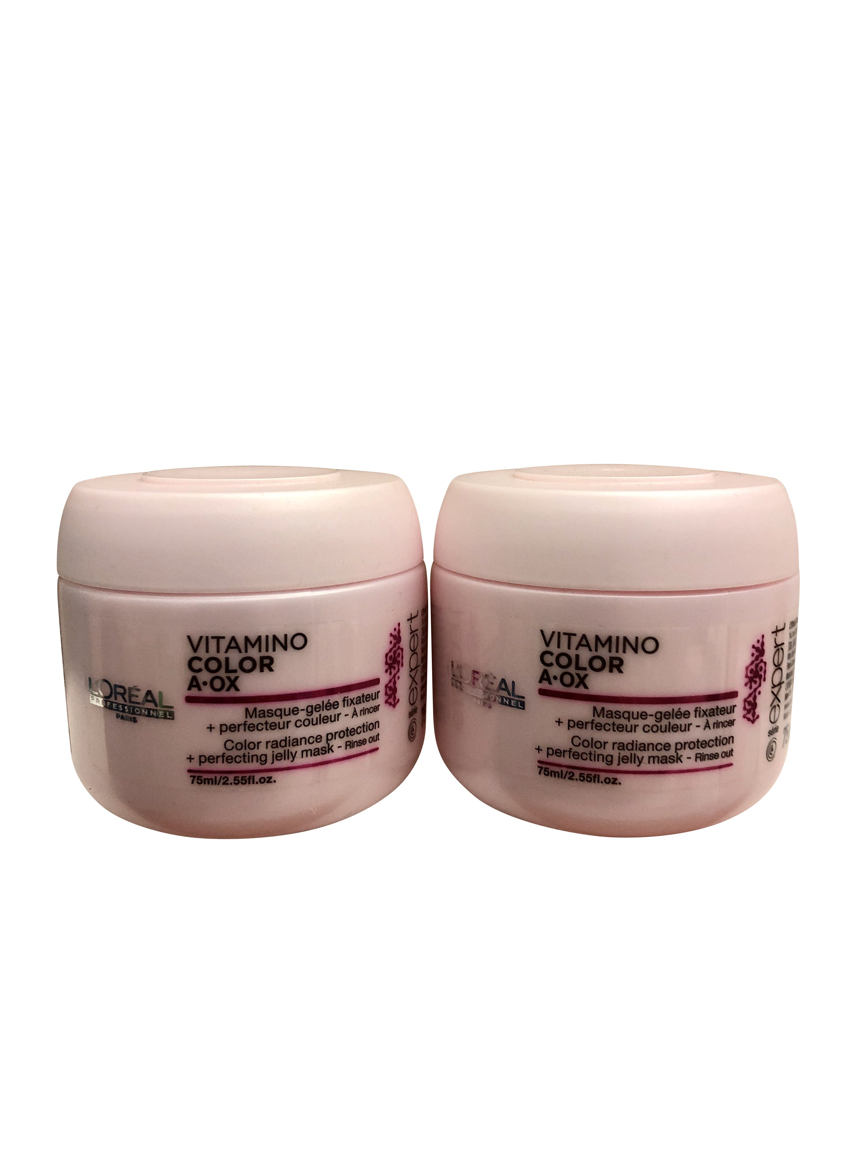 L'Oreal Vitamino Color A-OX Travel Size Hair Masque  2.56 OZ set of two