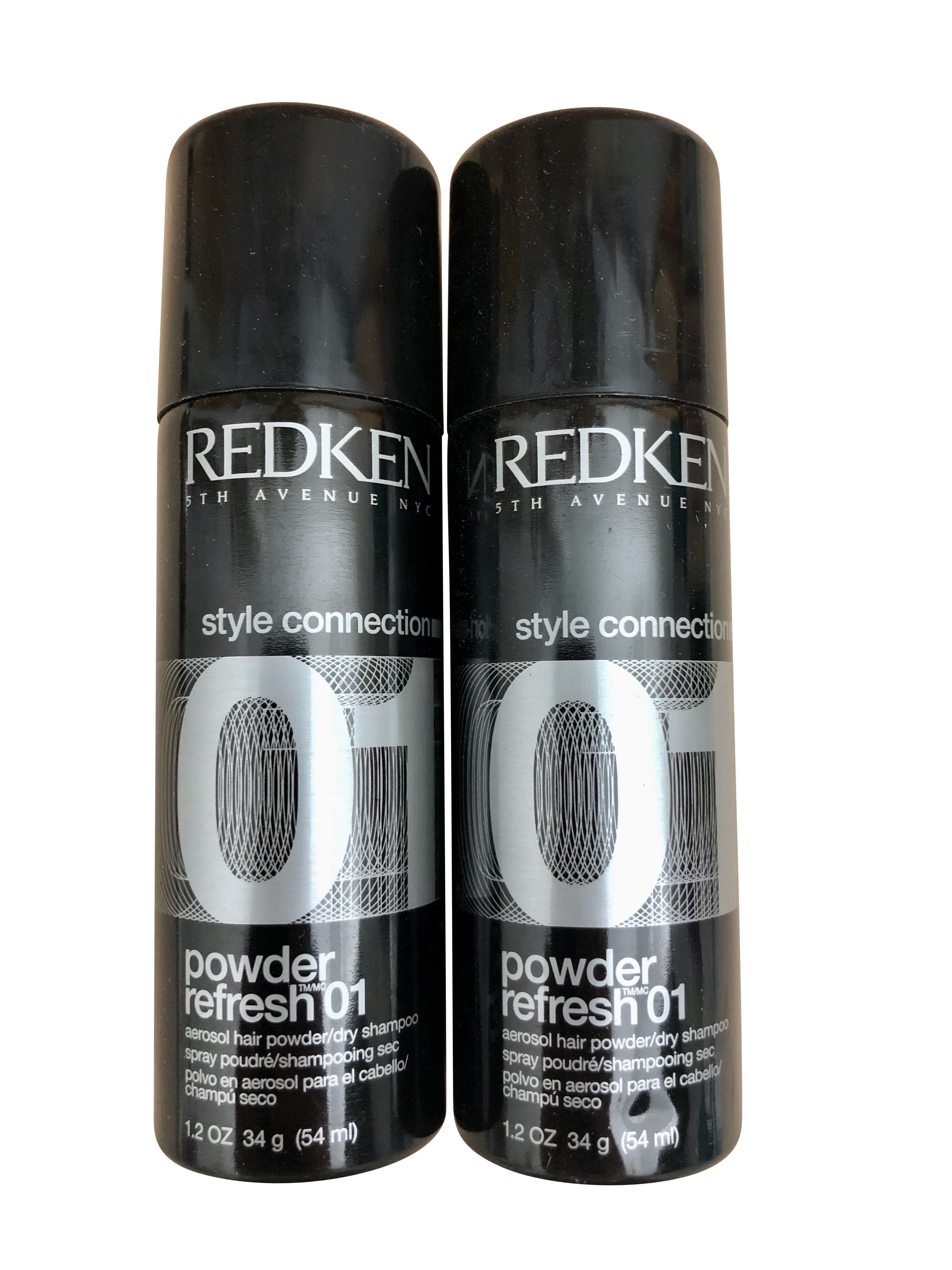 Redken Powder Refresh 01 Dry Shampoo 1.2 OZ Travel duo