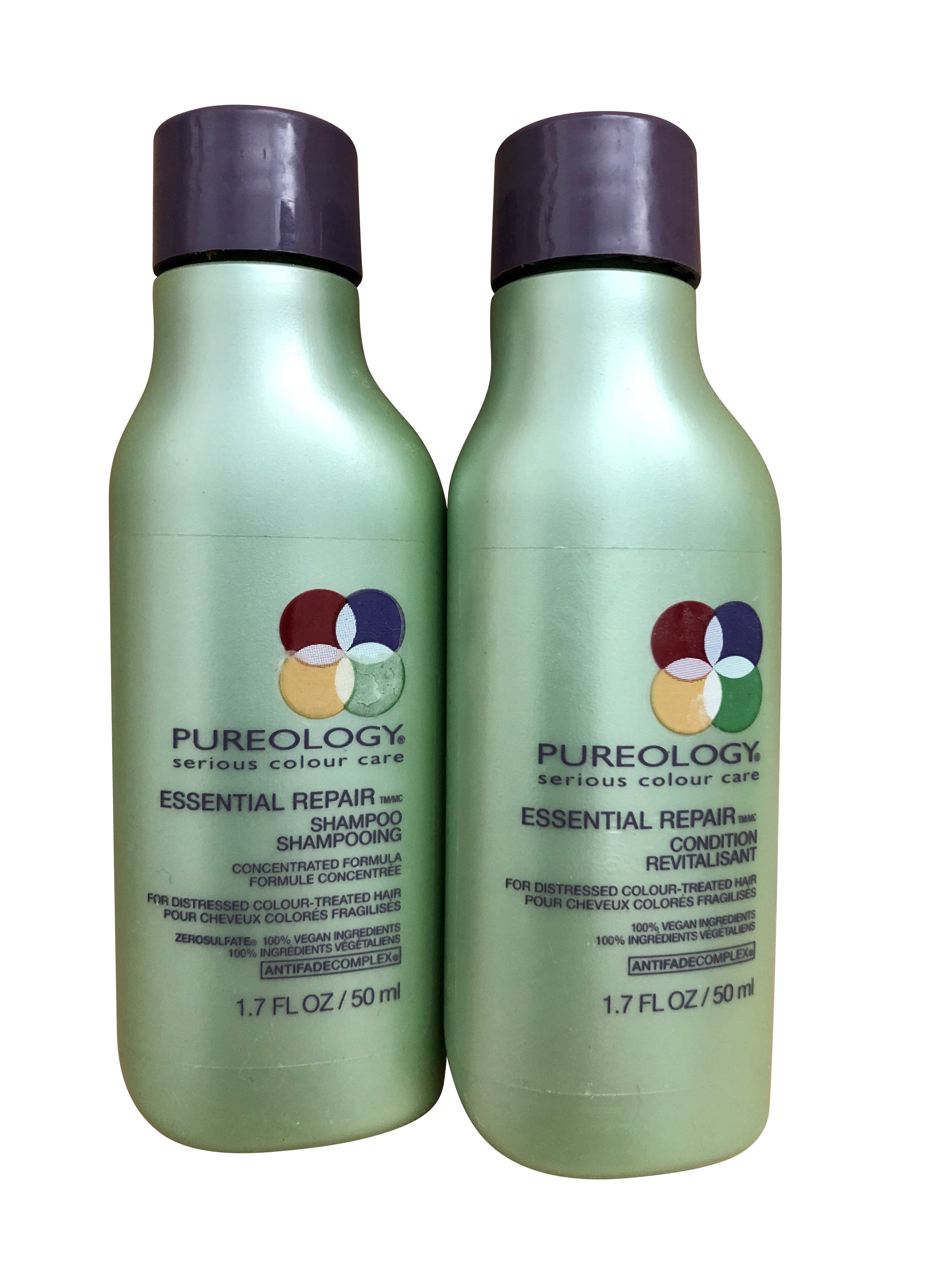 Pureology Essential Repair Shampoo 1.7 OZ & Conditioner Travel Set