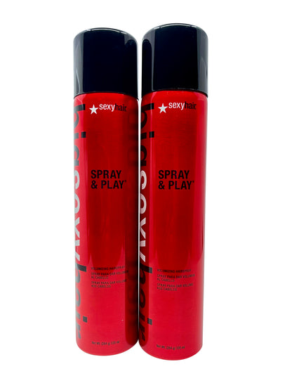 Sexy Hair Spray & Play Volumizing Hairspray 10 OZ Set of 2