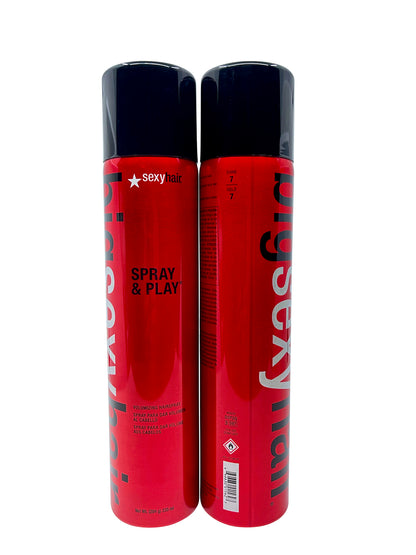 Sexy Hair Spray & Play Volumizing Hairspray 10 OZ Set of 2