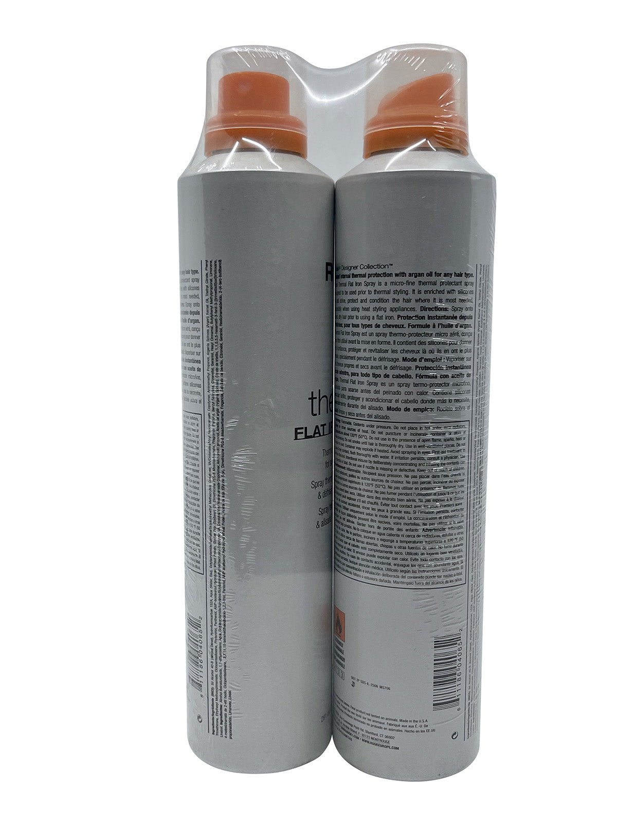 Rusk Thermal Flat Iron Spray Thermal Protectant Spray 8.8 OZ Set of 2