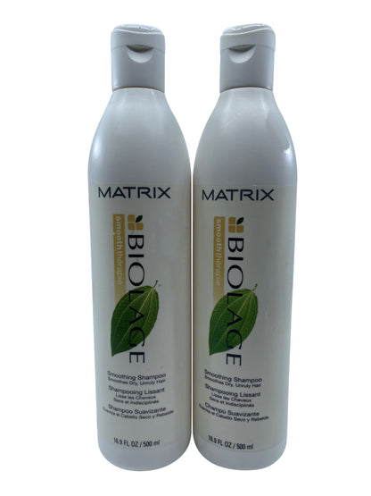 Matrix Biolage Smoothing Shampoo Dry & Unruly Hair 16.9 OZ Set of 2