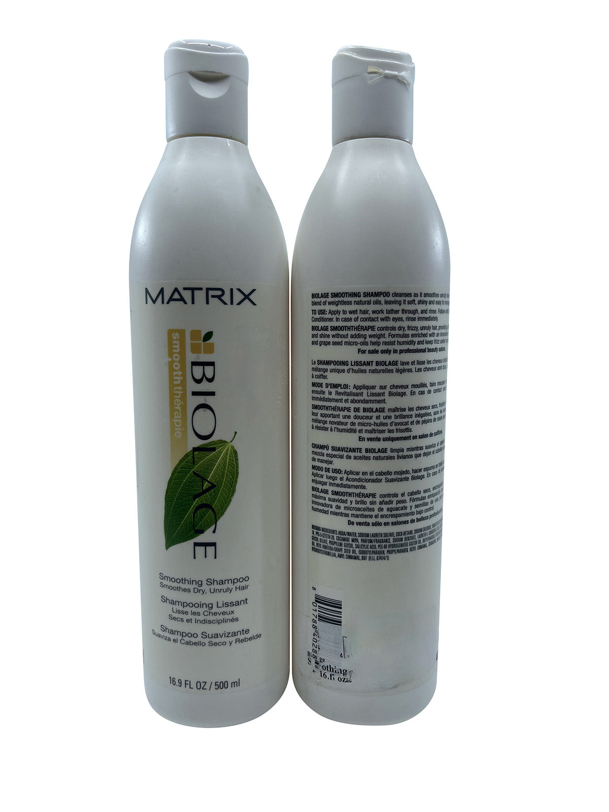 Matrix Biolage Smoothing Shampoo Dry & Unruly Hair 16.9 OZ Set of 2