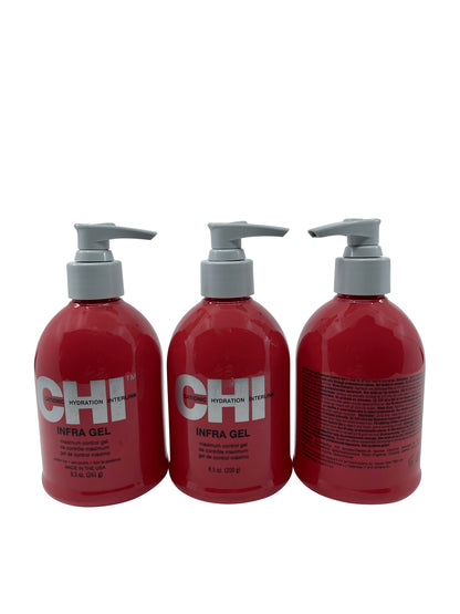 CHI Infra Gel Maximum Control Gel 8.5 OZ Set of 3