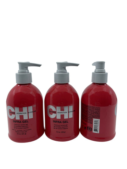 CHI Infra Gel Maximum Control Gel 8.5 OZ Set of 3