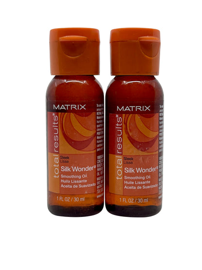 Matrix Total Results Silk Wonder Smoothing Oil 1 OZ Set of 2