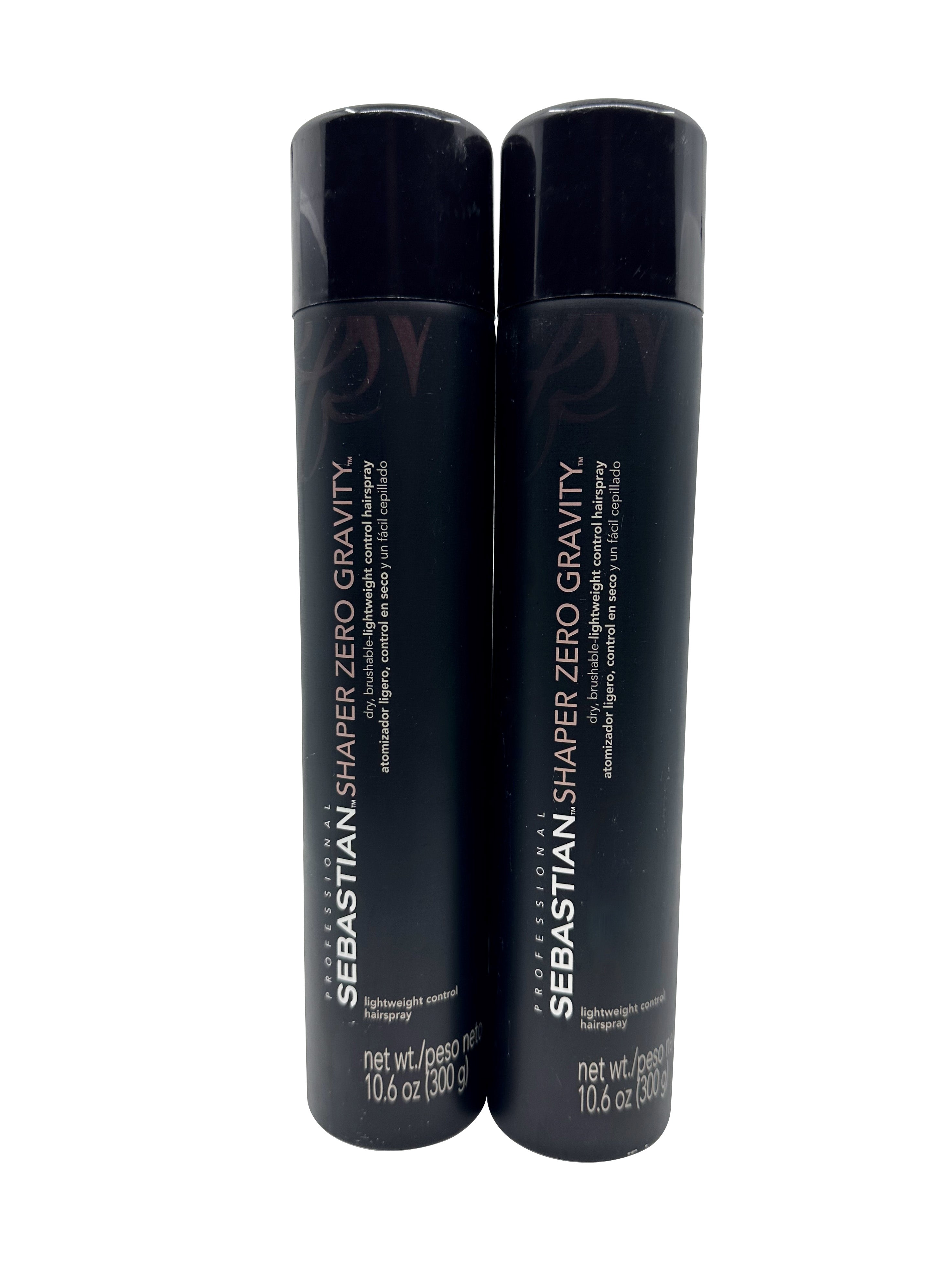 Sebastian Professional Shaper Zero Gravity Lightweight Hairspray  10.6 OZ 2 pack