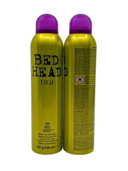 TIGI Bed Head Oh Bee Hive Matte Dry Shampoo 5 OZ Set of 2