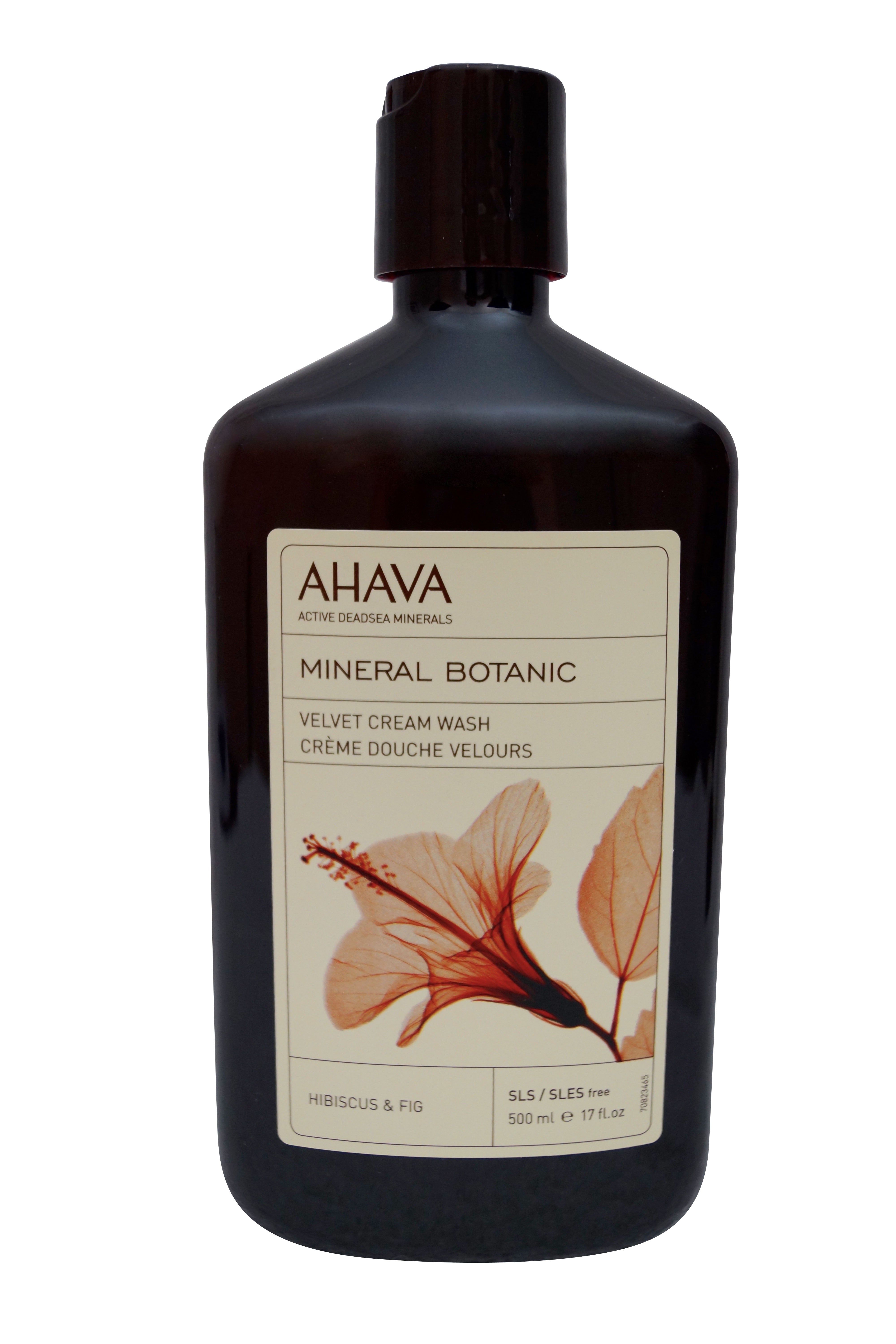 AHAVA Mineral Botanic Velvet Cream Wash Hibiscus & Fig 500 ml