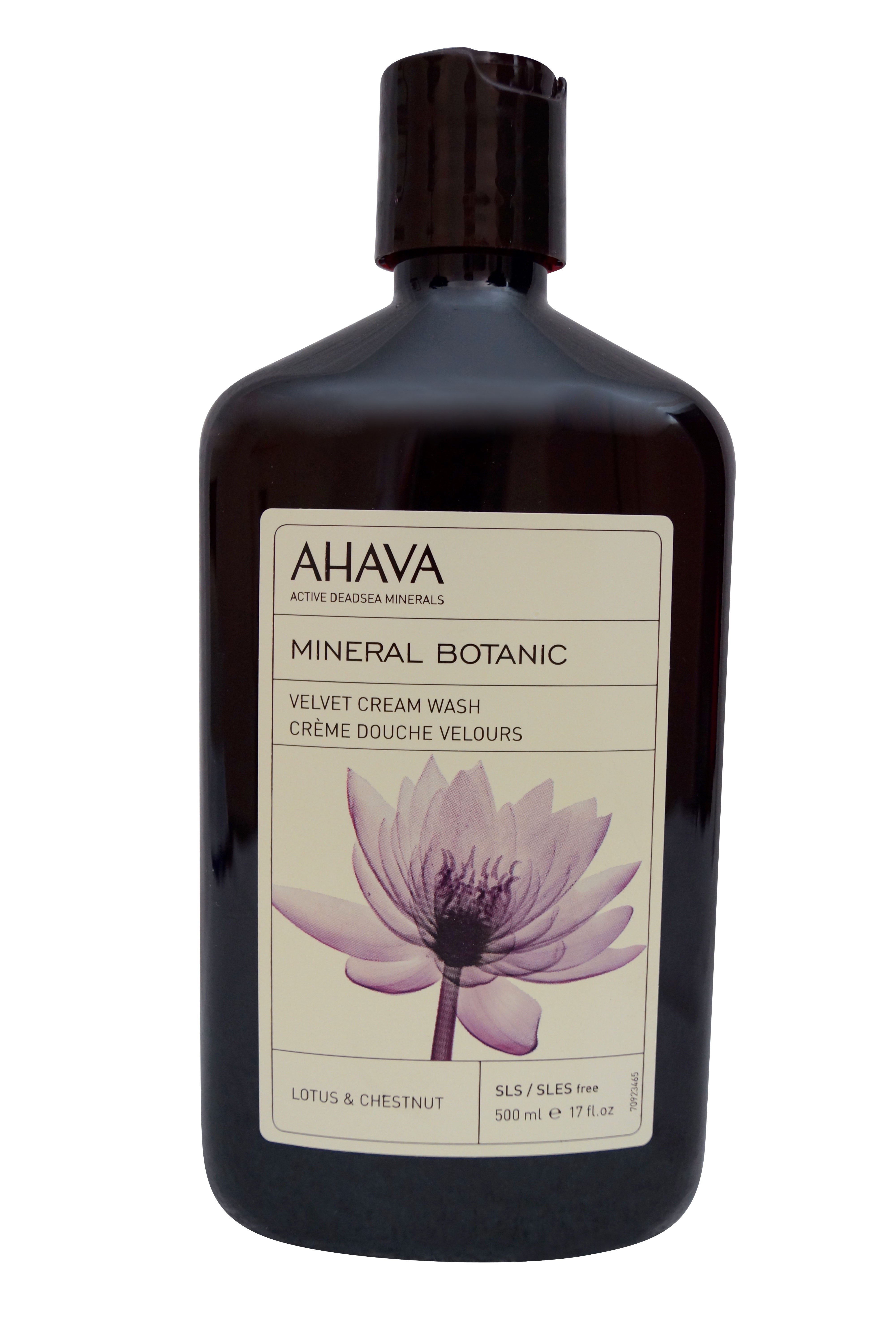 AHAVA Mineral Botanic Velvet Cream Wash Lotus & Chestnut 500 ml