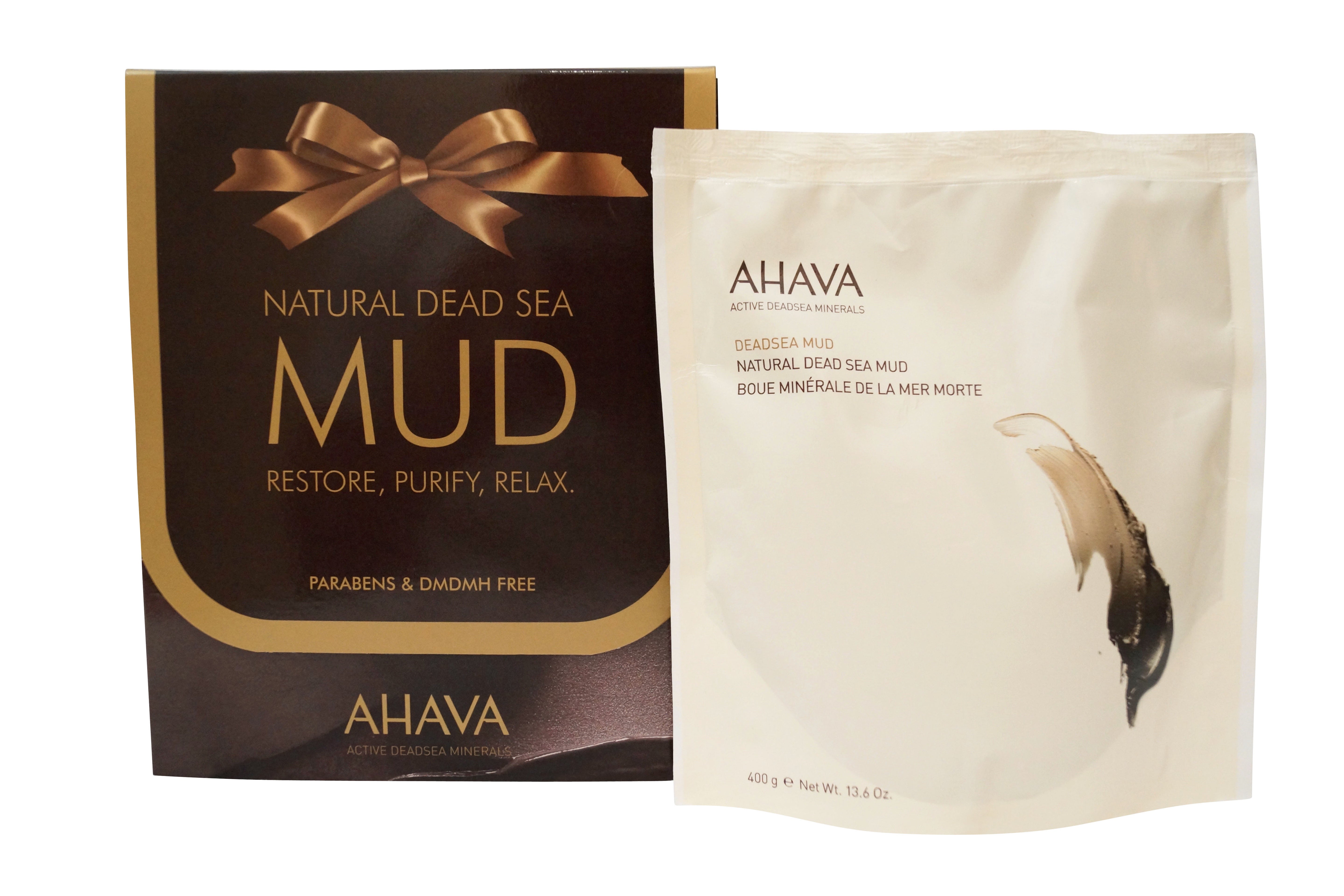 Ahava Natural Dead Sea Mud Gift Box, 13.6 Oz