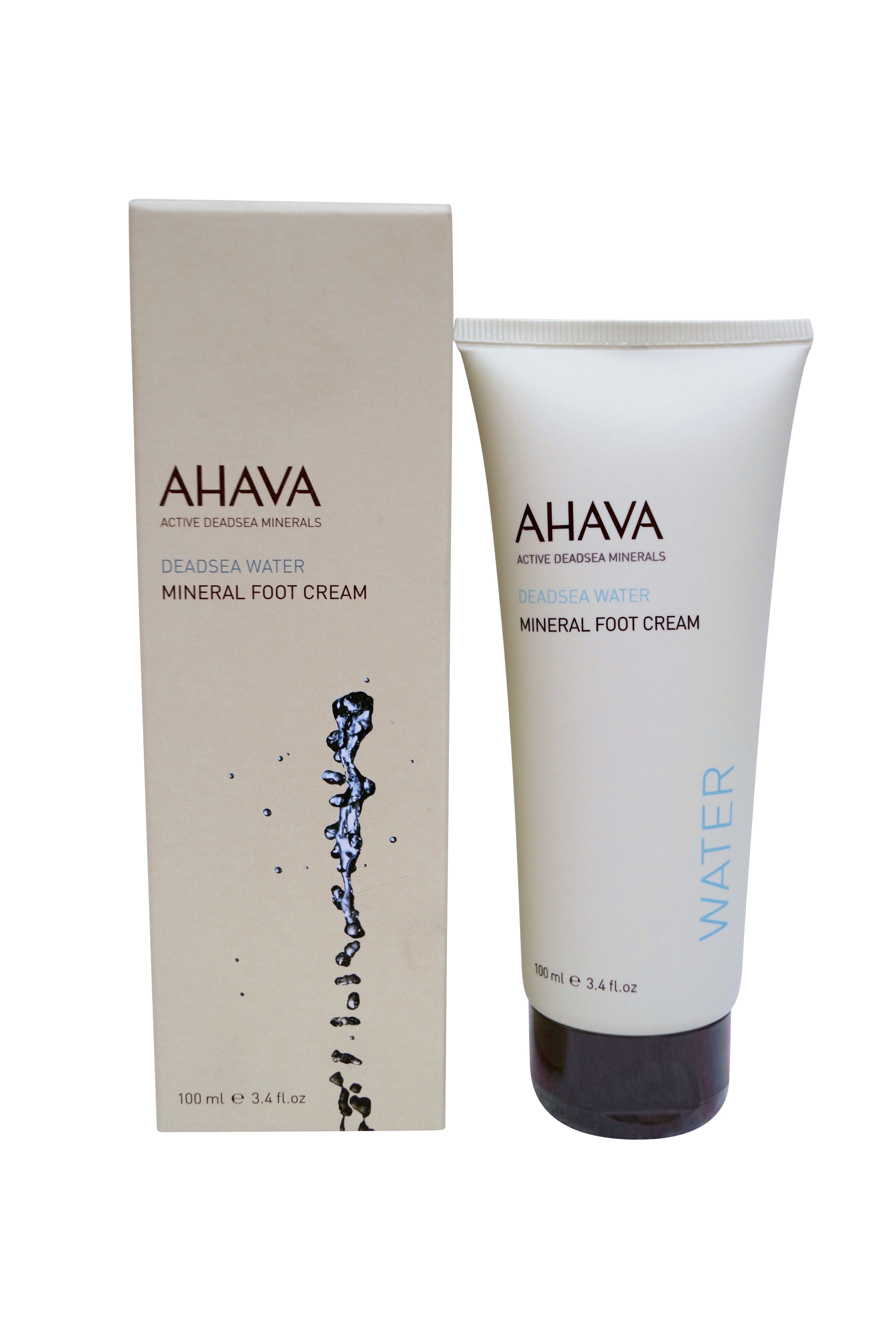 AHAVA Mineral Foot Cream, 3.4 fl oz