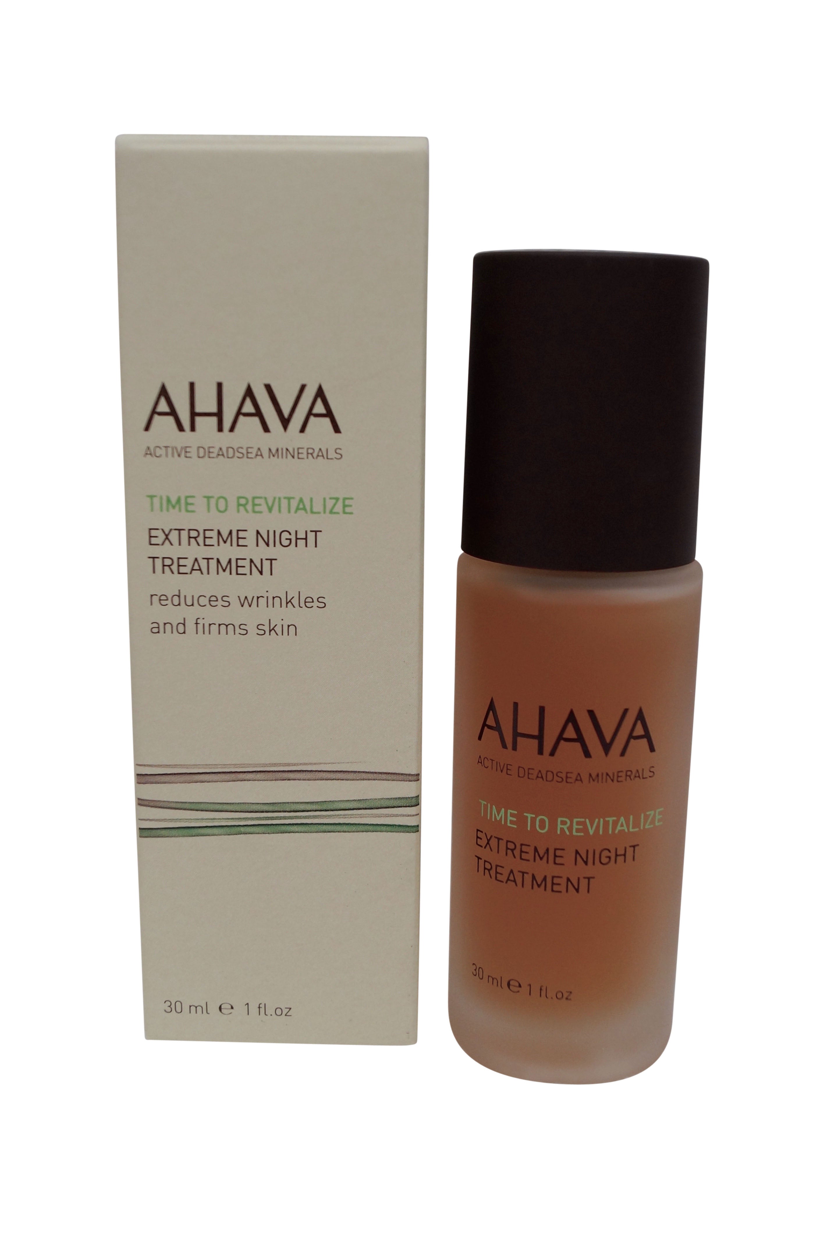 AHAVA Time to Revitalize Extreme Night Treatment, 1 fl. oz.