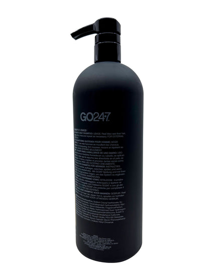 GO247 Real Men Shampoo 33.8 OZ