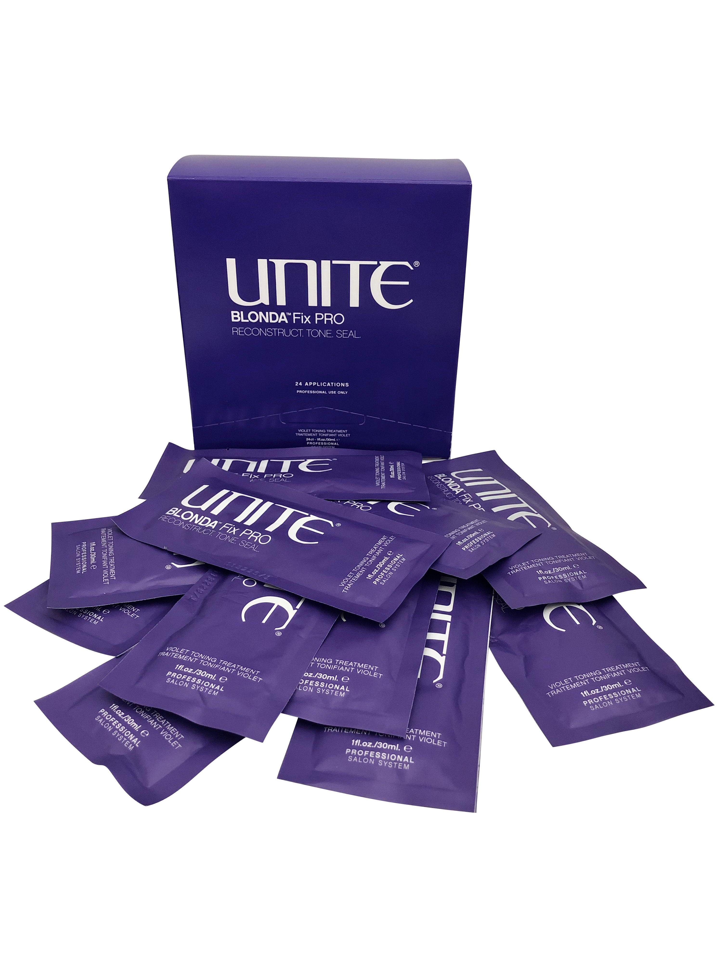 Unite Blonda Fix Pro Reconstruct Top Seal 24 Applications