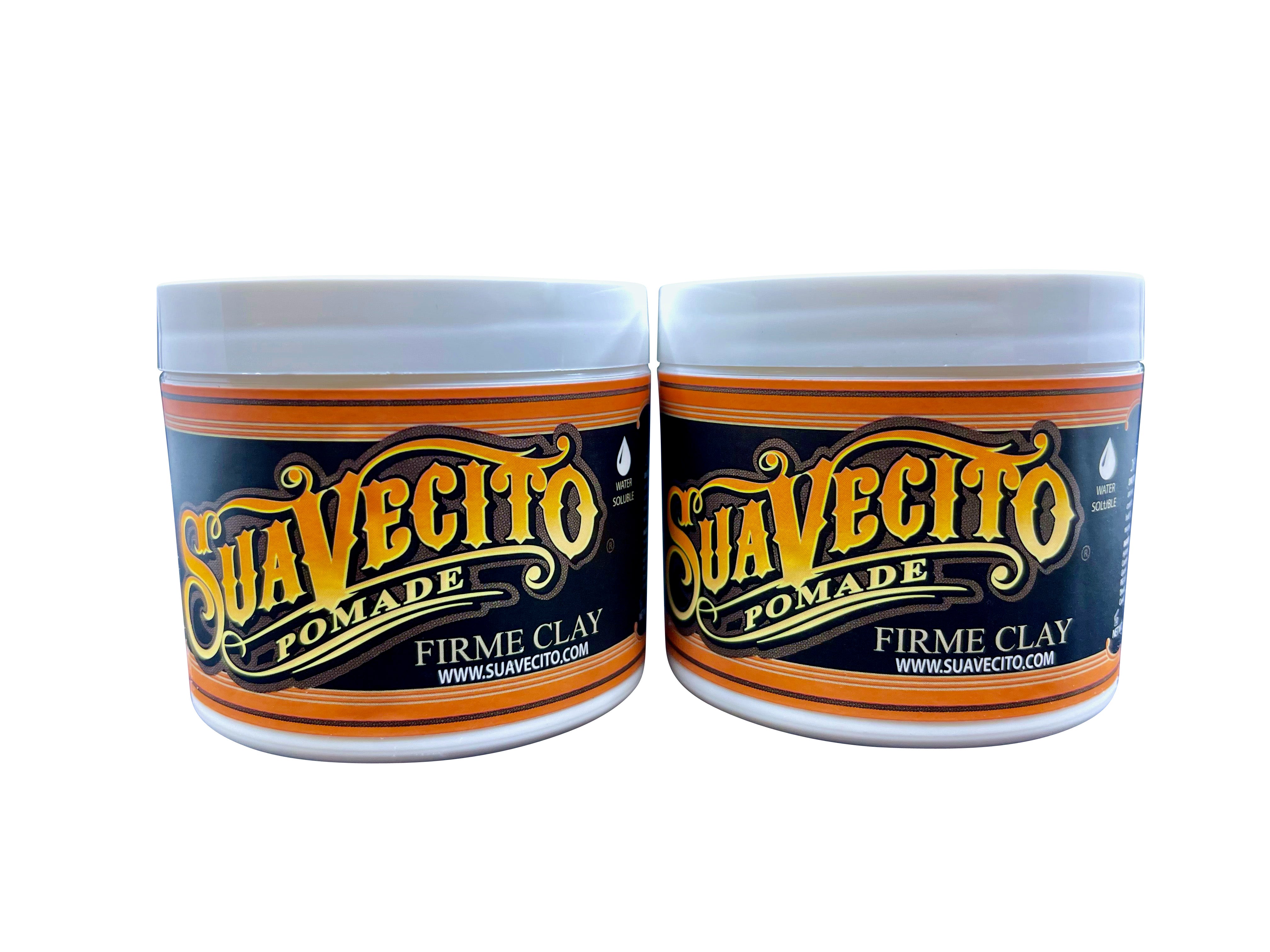 Suavecito Pomade Firme Clay 4 OZ Set of 2