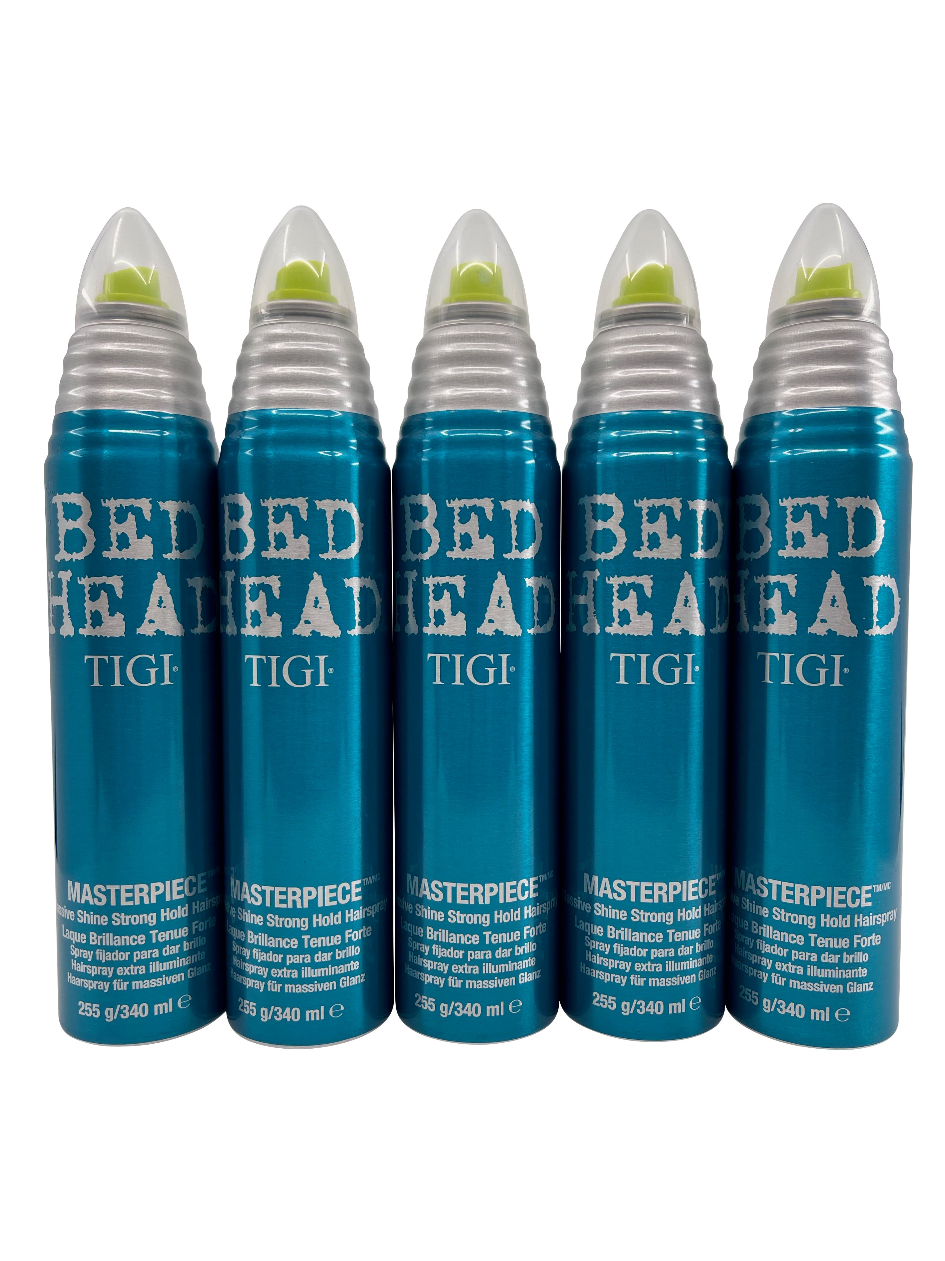 Tigi Bed Head Masterpiece Massive Shine Hairspray - 9.5 Oz (5 PACK)