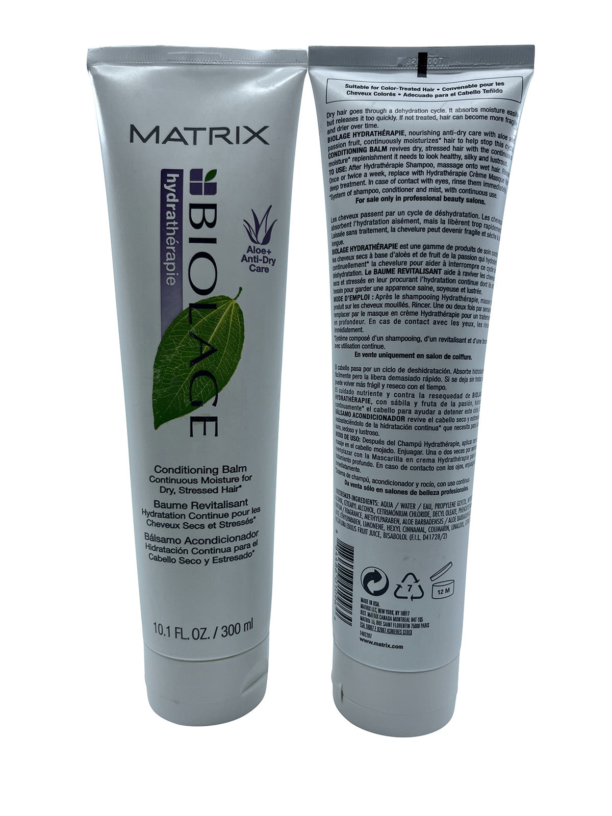 Matrix Biolage Conditioning Balm Dry & Stressed Hair 10.1 OZ Set of 2