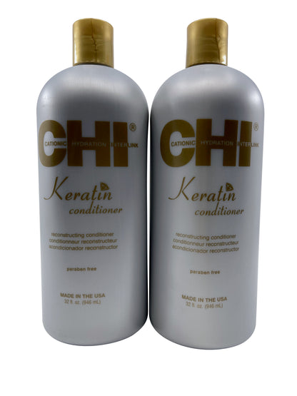 Chi Keratin Conditioner 32 OZ Pack of 2