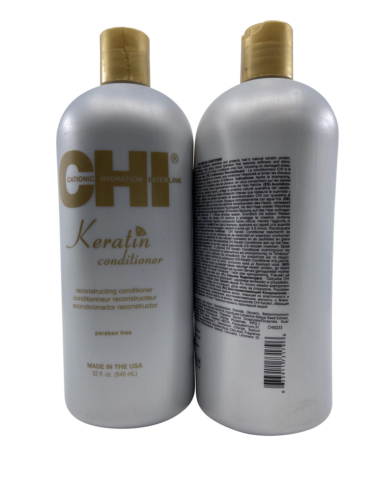 Chi Keratin Conditioner 32 OZ Pack of 2