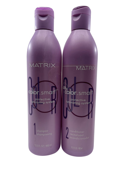 Matrix Color Smart Shampoo & Conditioner Set Color Treated Hair 13.5 OZ Each