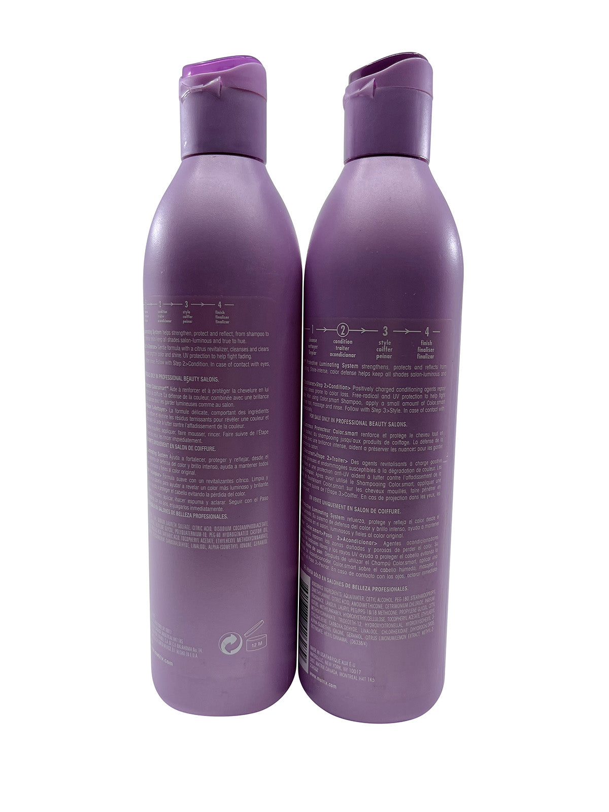 Matrix Color Smart Shampoo & Conditioner Set Color Treated Hair 13.5 OZ Each