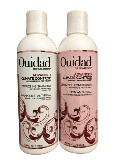 Ouidad Advanced Climate Control Defrizzing Shampoo & Conditioner Set Each 8.5 OZ