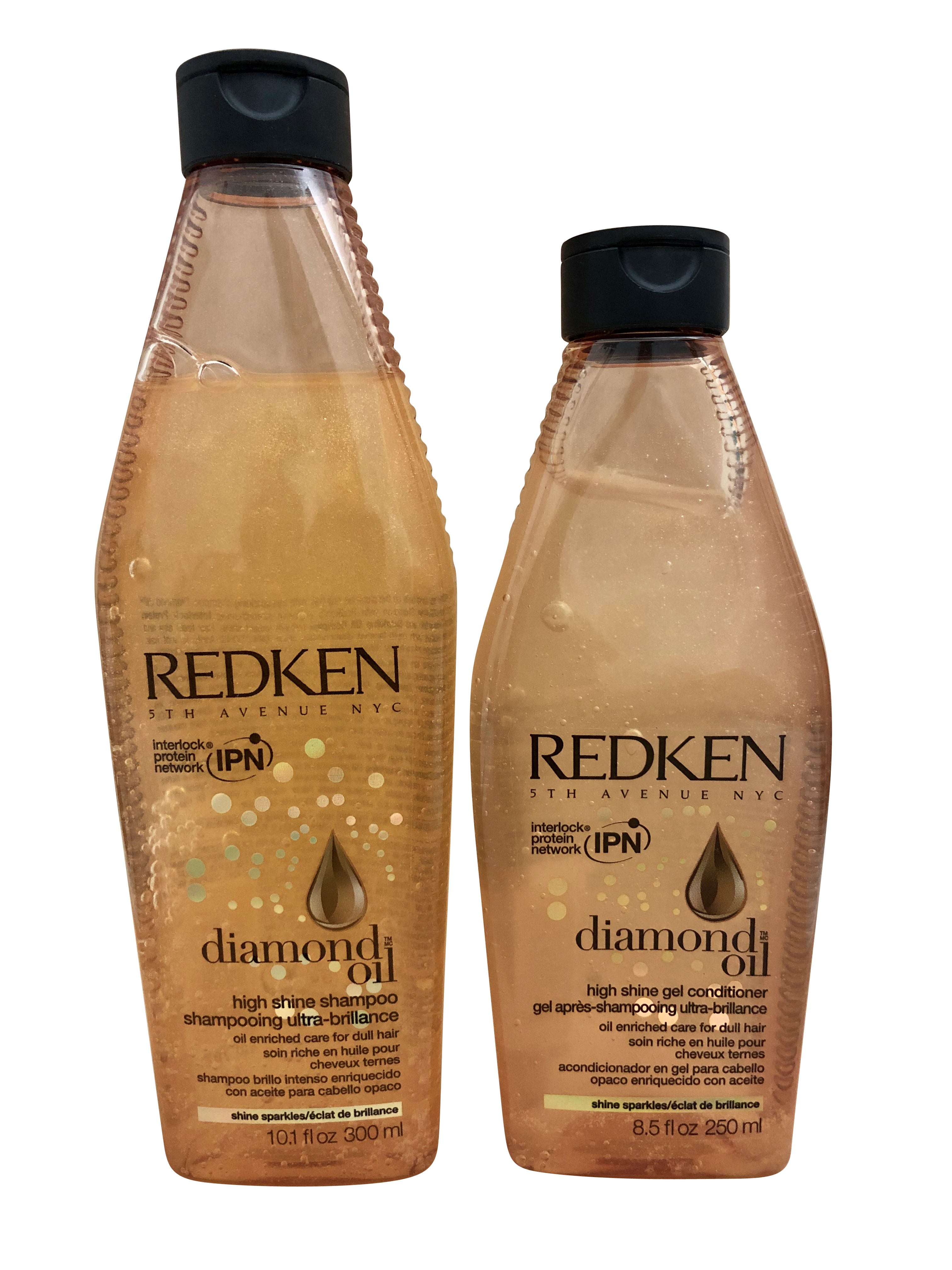 Redken Diamond Oil High Shine DUO Shampoo 10.1 OZ & Conditioner 8.5 OZ