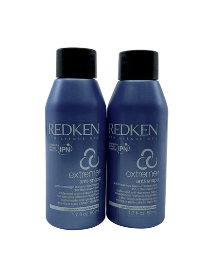 Redken Extreme Anti Snap Anti Breakage Leave in Treatment 1.7 OZ Set of 2