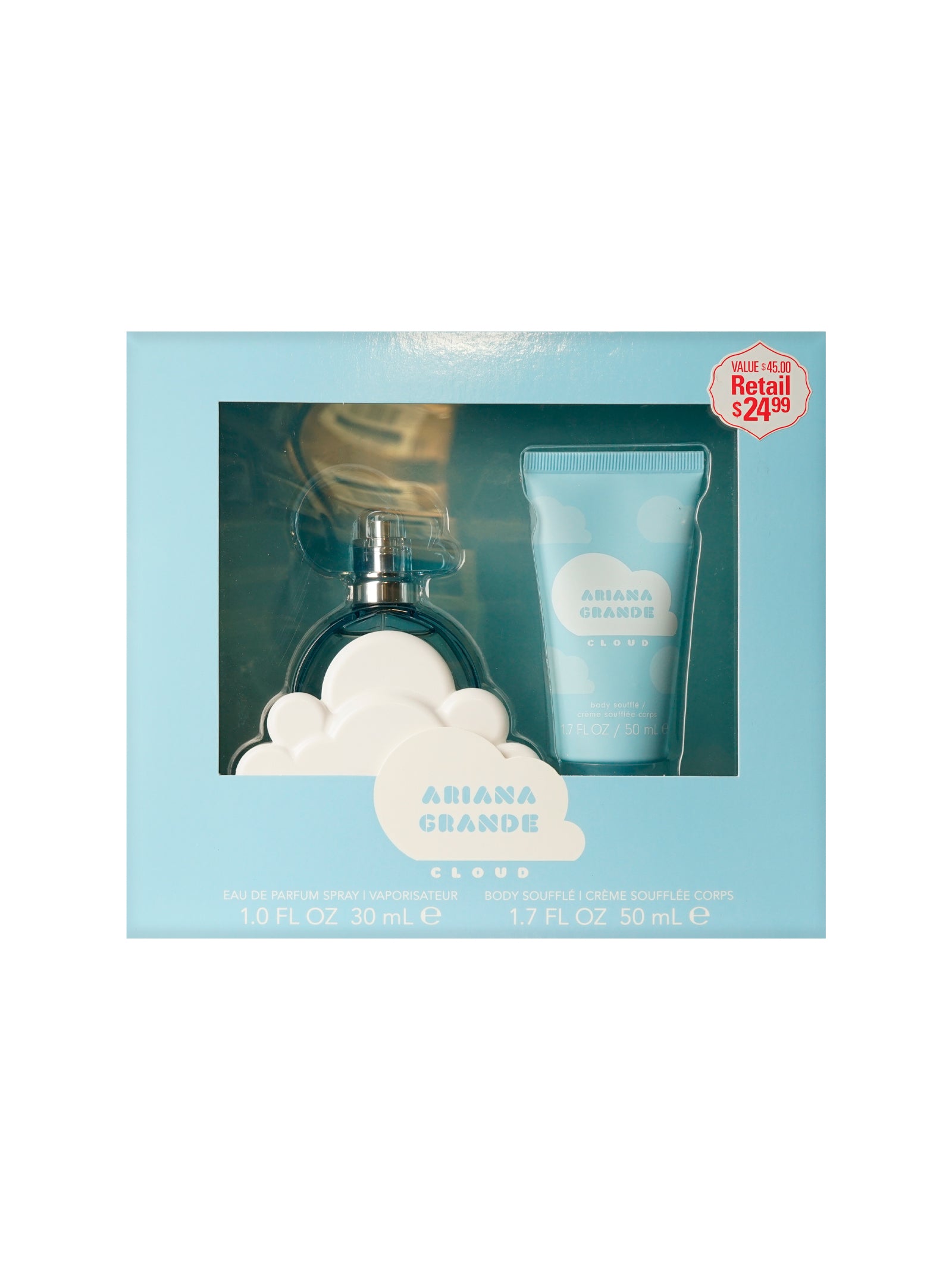 Ariana Grande Cloud EDP 1 OZ & Body Souffle 1.7 OZ Set