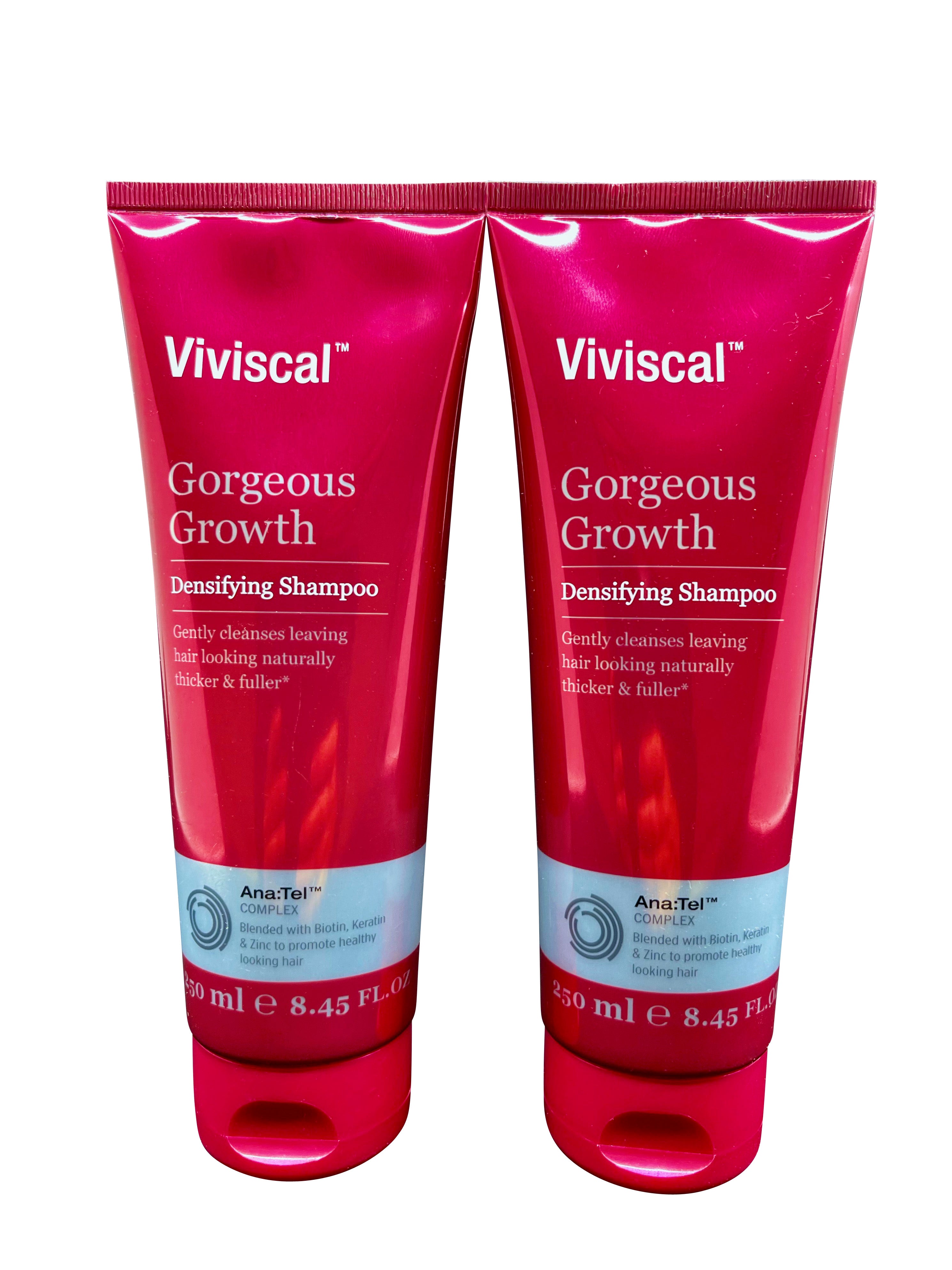 Viviscal Gorgeous Growth Densifying Shampoo 8.45 OZ set of 2