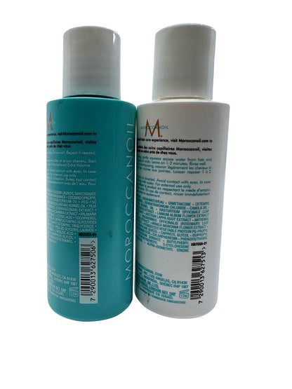 Moroccanoil Extra Volume Shampoo & Conditioner Fine Hair 2.4 OZ