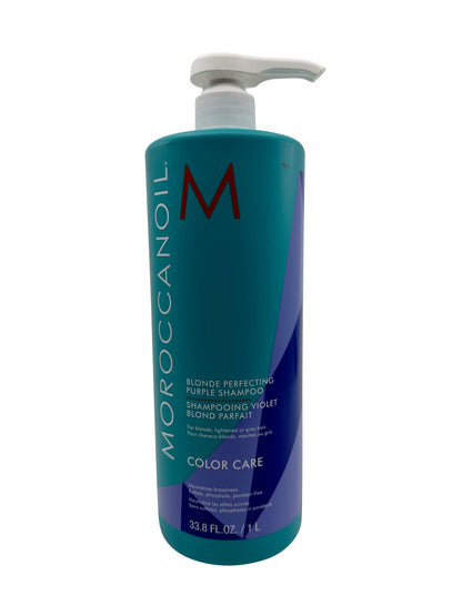 Moroccanoil Blonde Perfecting Purple Shampoo 33.8 OZ