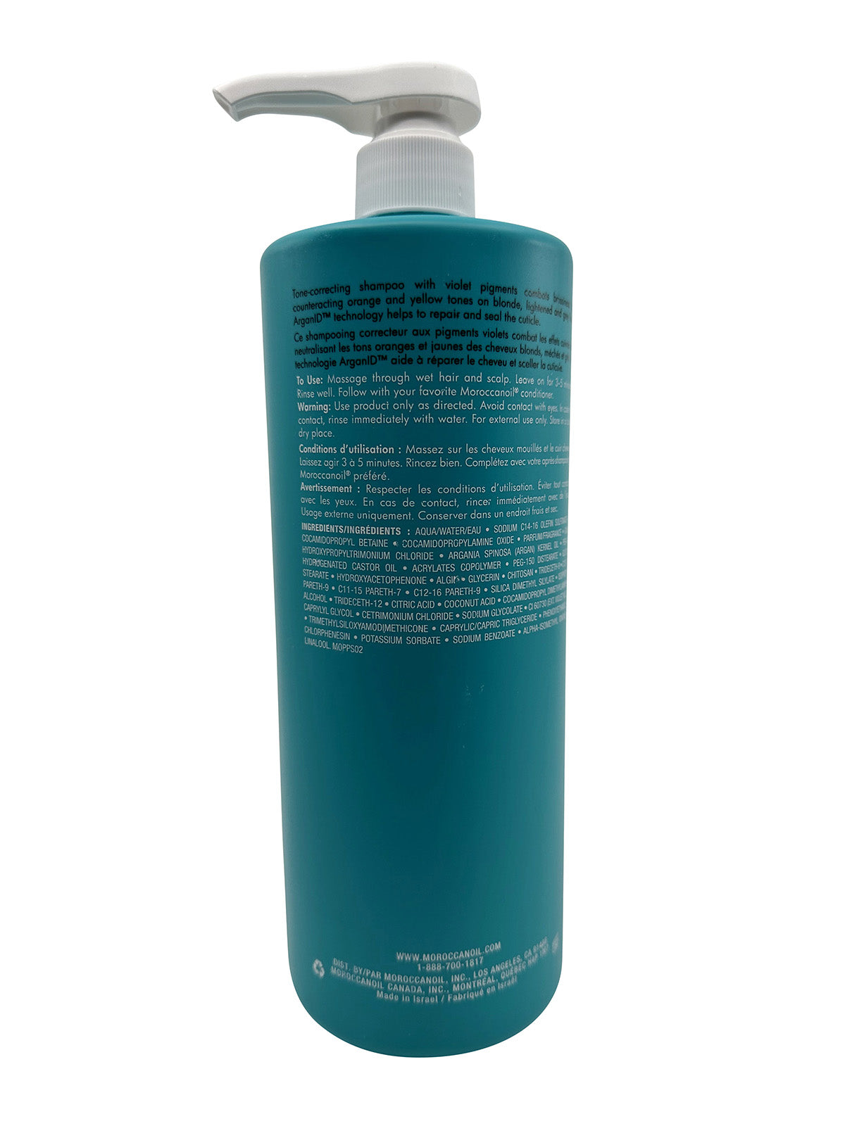 Moroccanoil Blonde Perfecting Purple Shampoo 33.8 OZ