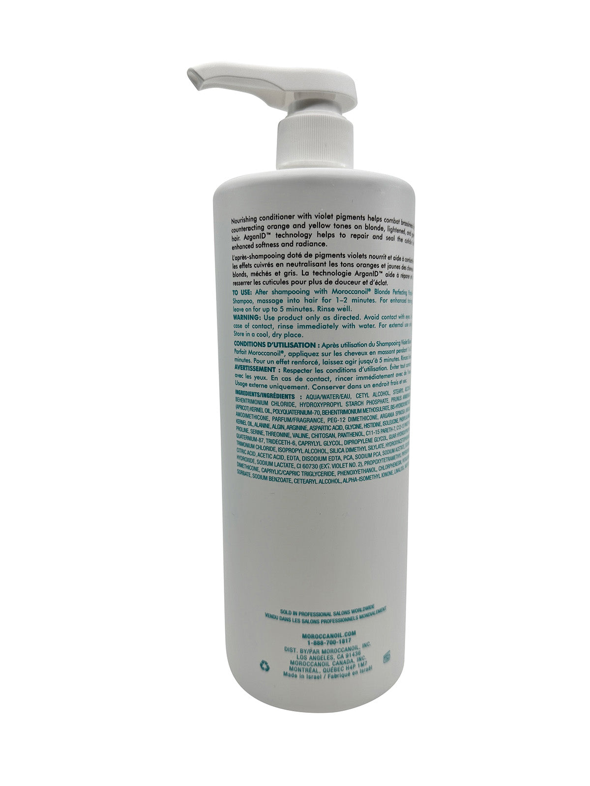 Moroccanoil Blonde Perfecting Purple Conditioner 33.8 OZ