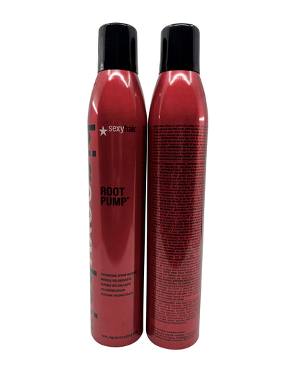 Sexy Hair Root Pump Volumizing Spray Mousse 10 OZ DUO