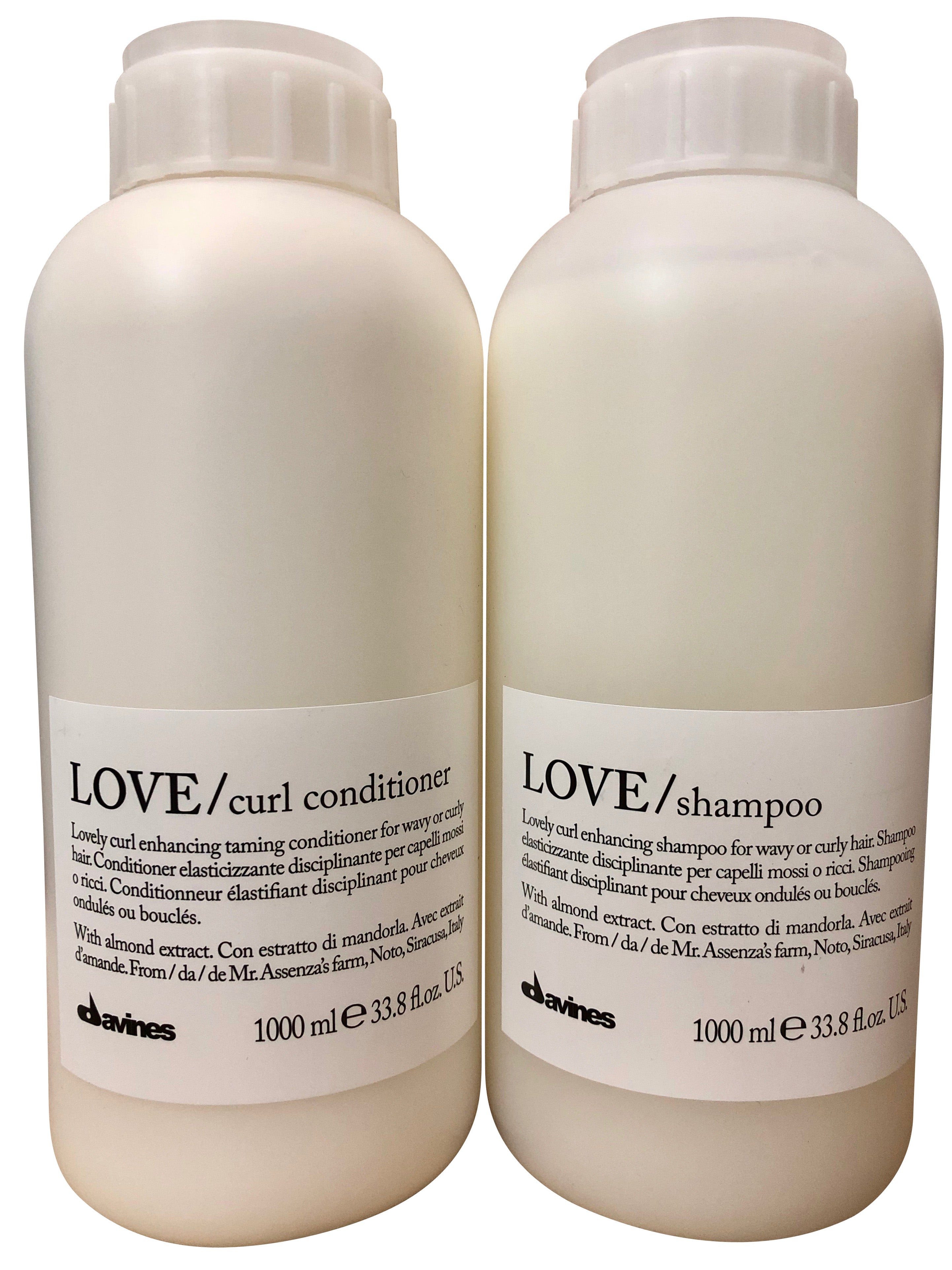 Davines Love Lovely Curl Enhancing Shampoo & Conditioner 33.8 OZ