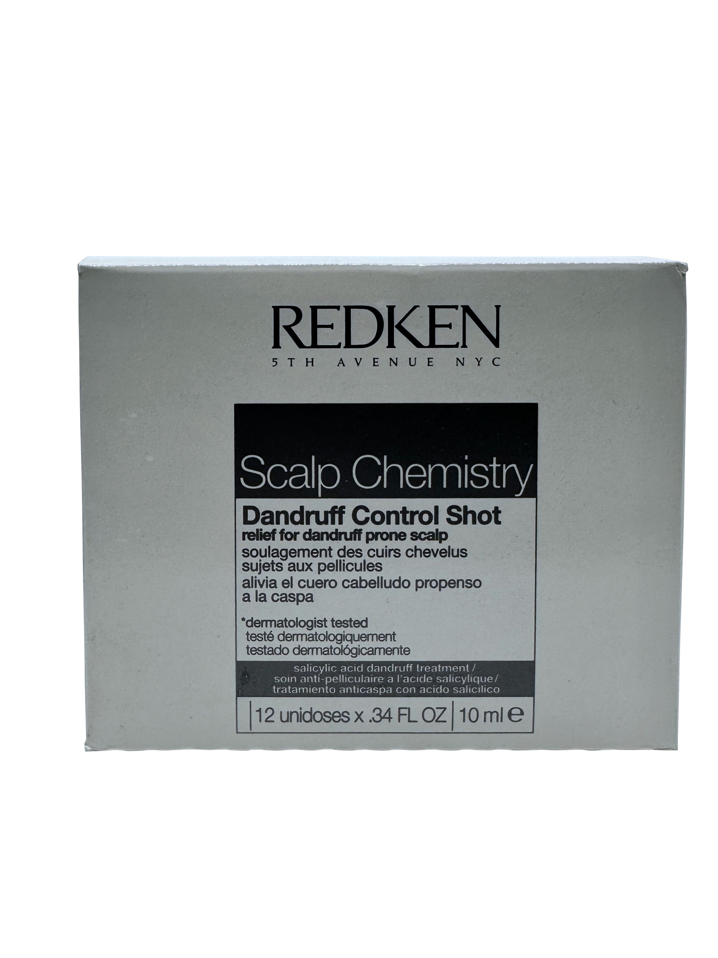 Redken Scalp Chemistry Dandruff Control Shot 12 Doses x .34 OZ