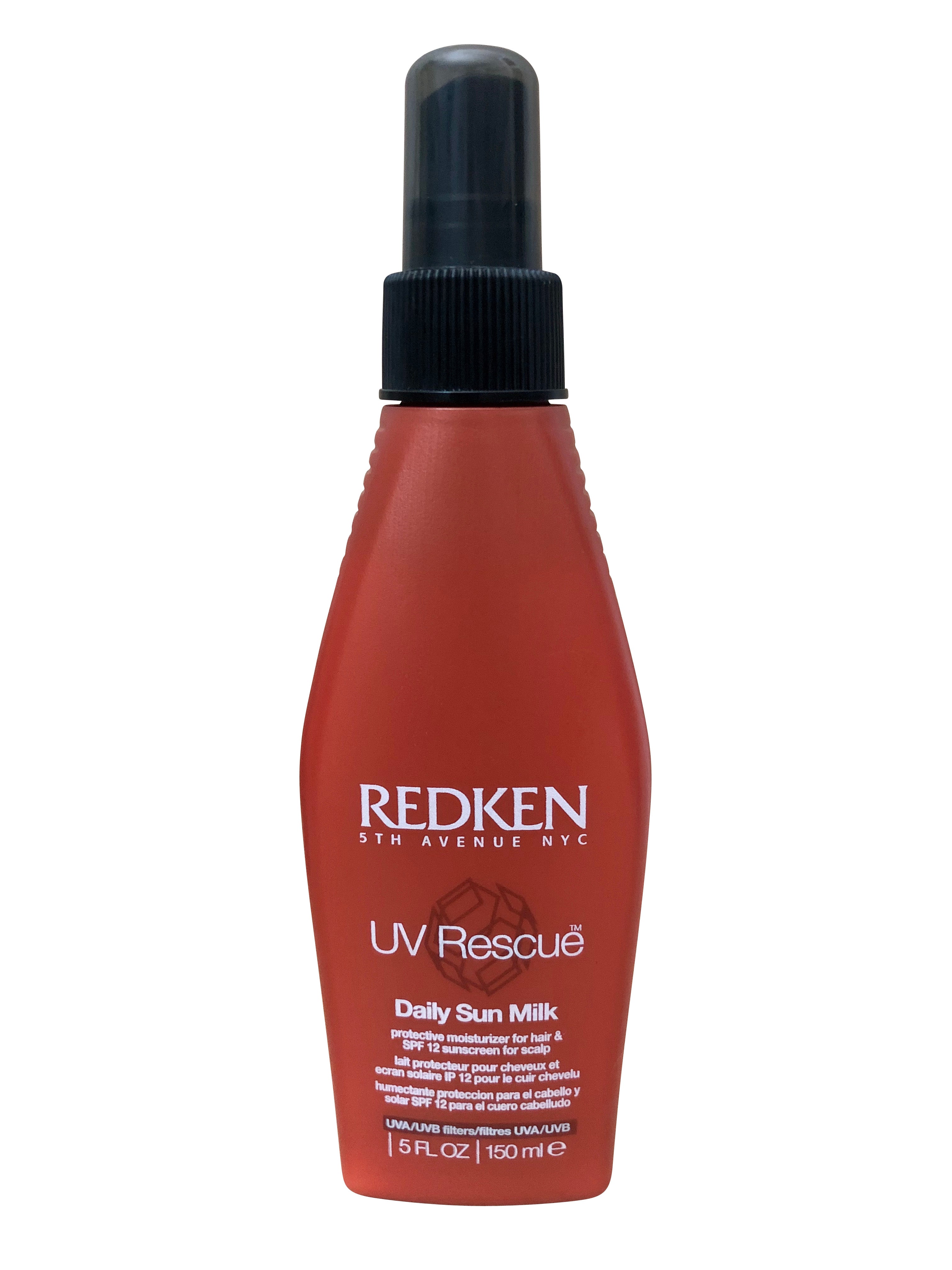 Redken UV Rescue Daily Sun Milk SPF 12 Hair & Scalp Protection 5 OZ