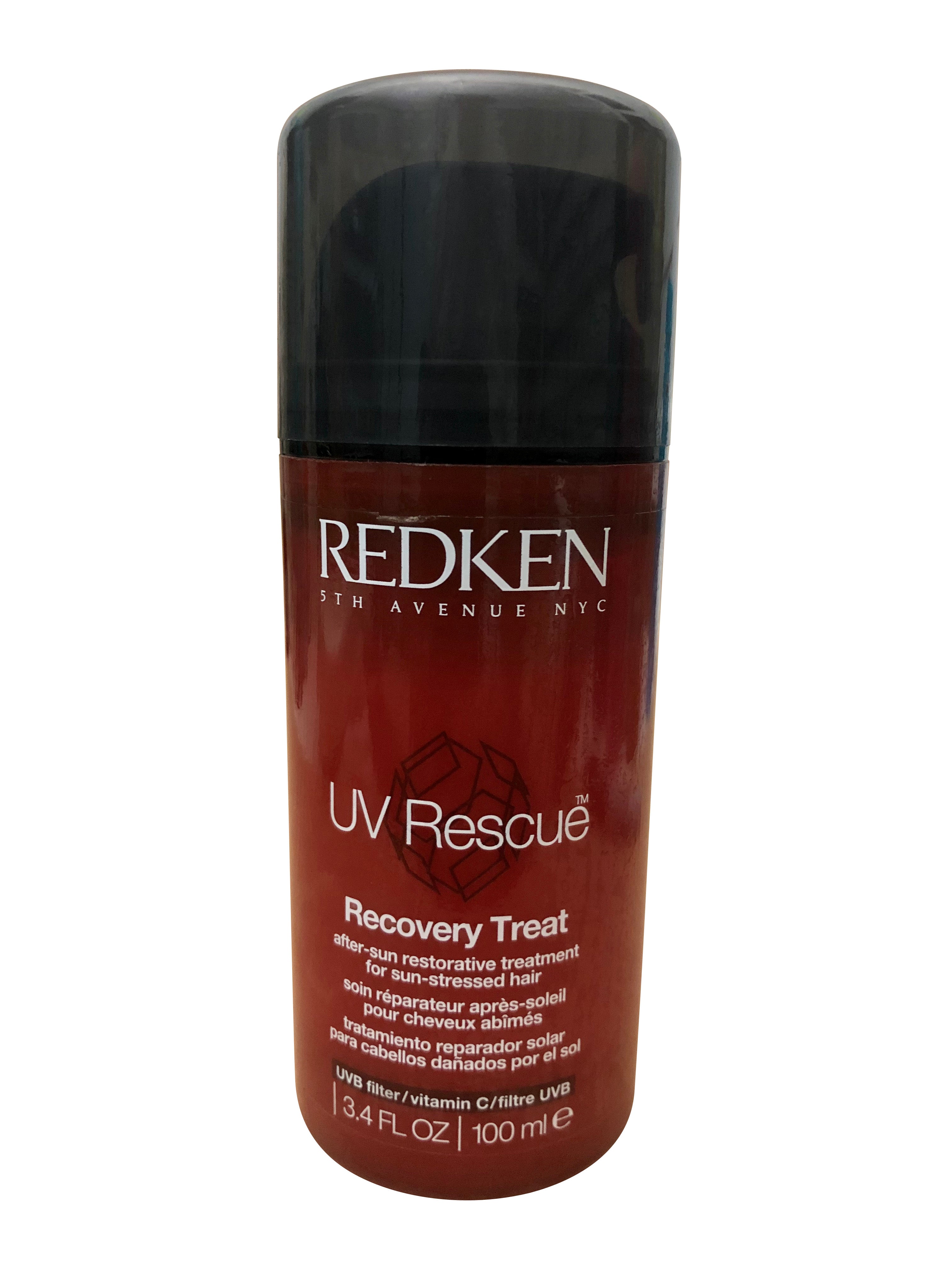 Redken UV Rescue Recovery Treat After Sun Restorative Treatment 3.4 OZ