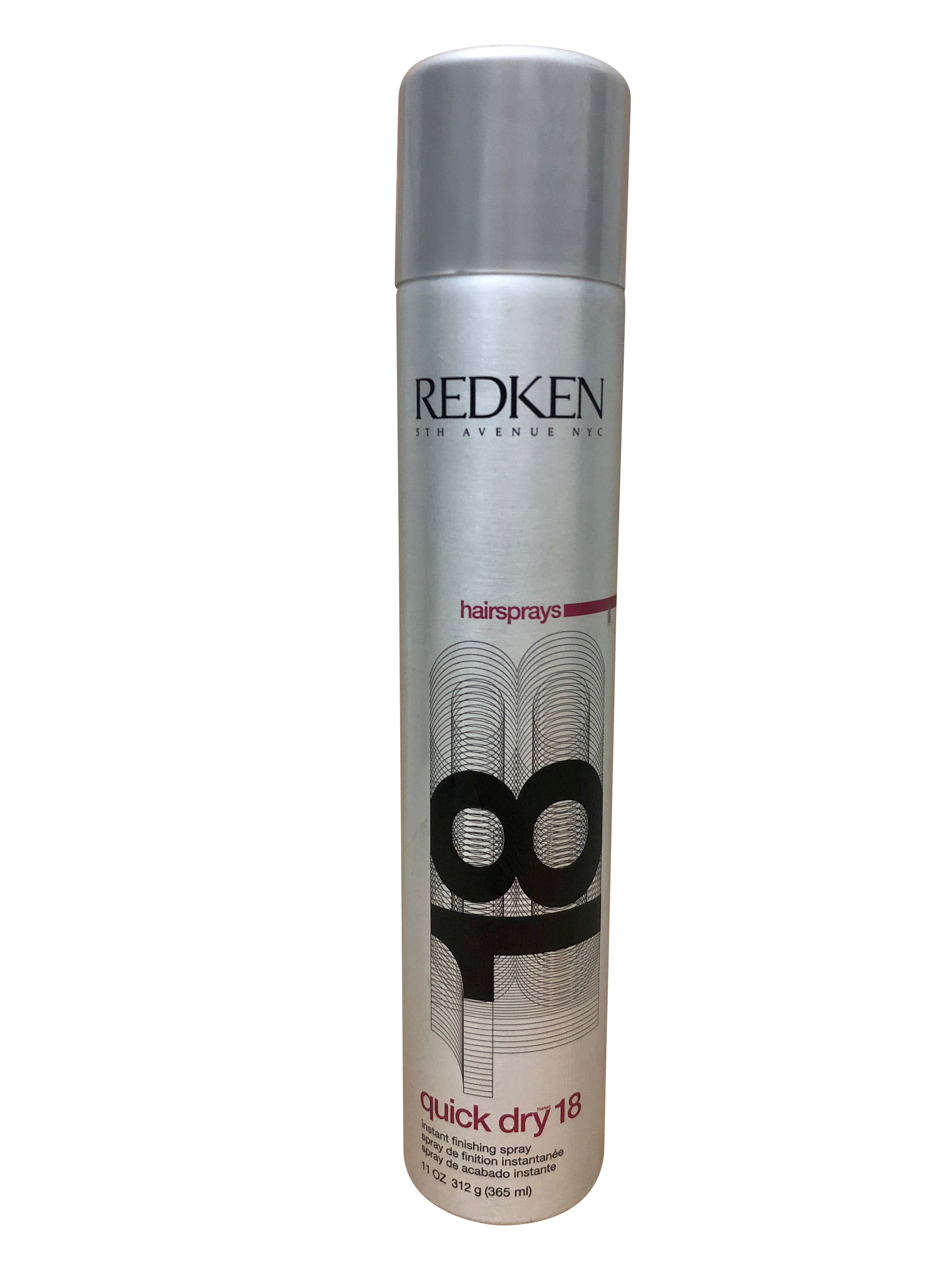 Redken Quick Dry 18 Hair Spray Instant Finishing Spray 11 OZ