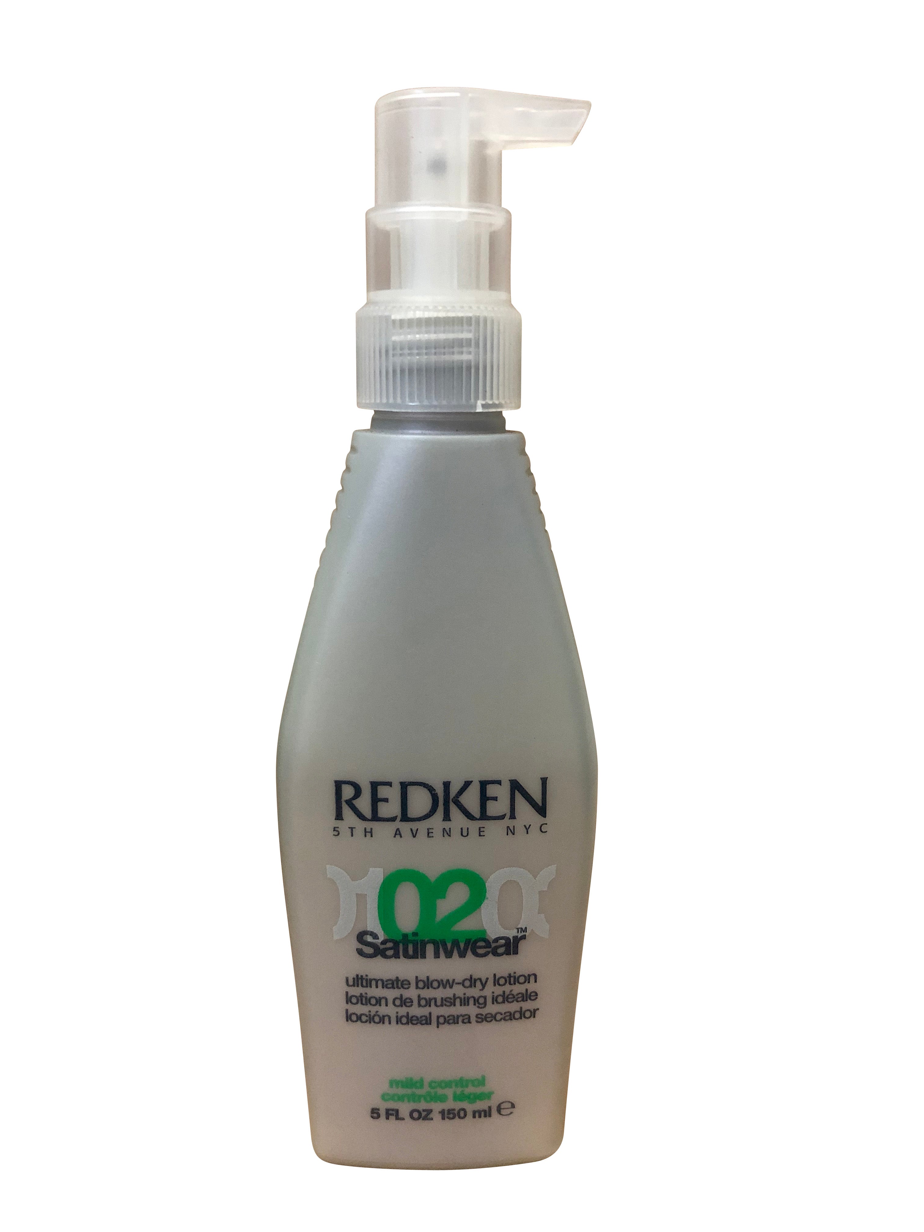 Redken 02 Satinwear Ultimate Blow Dry Lotion 5 OZ